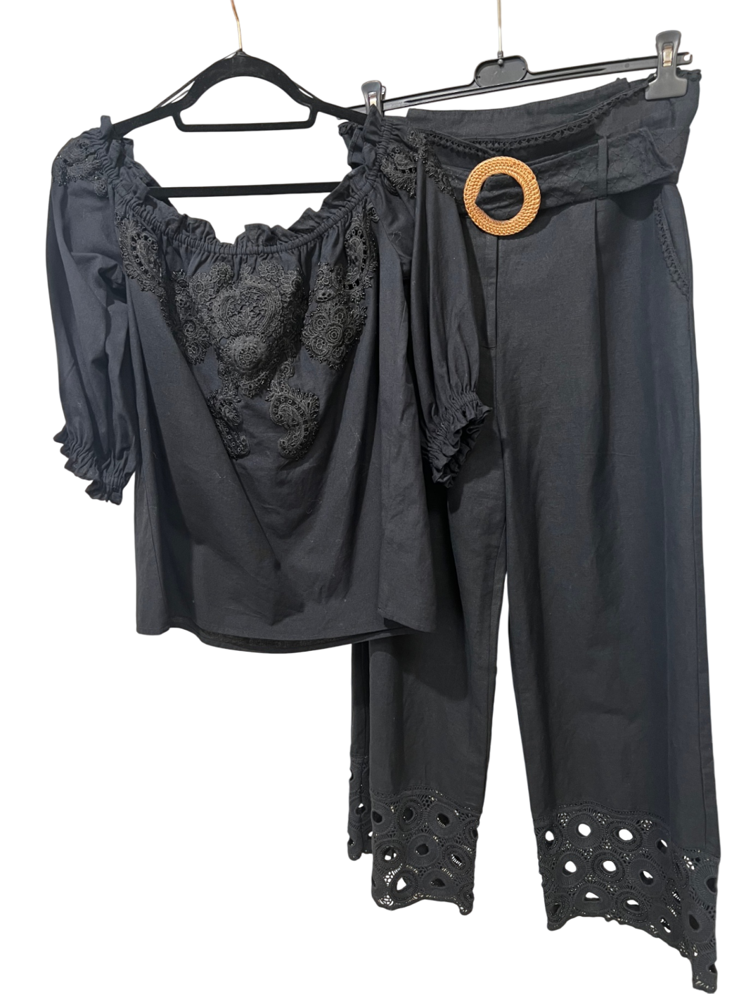 Uterqüe Hosenanzug 2Teiler 38/ M Schwarz