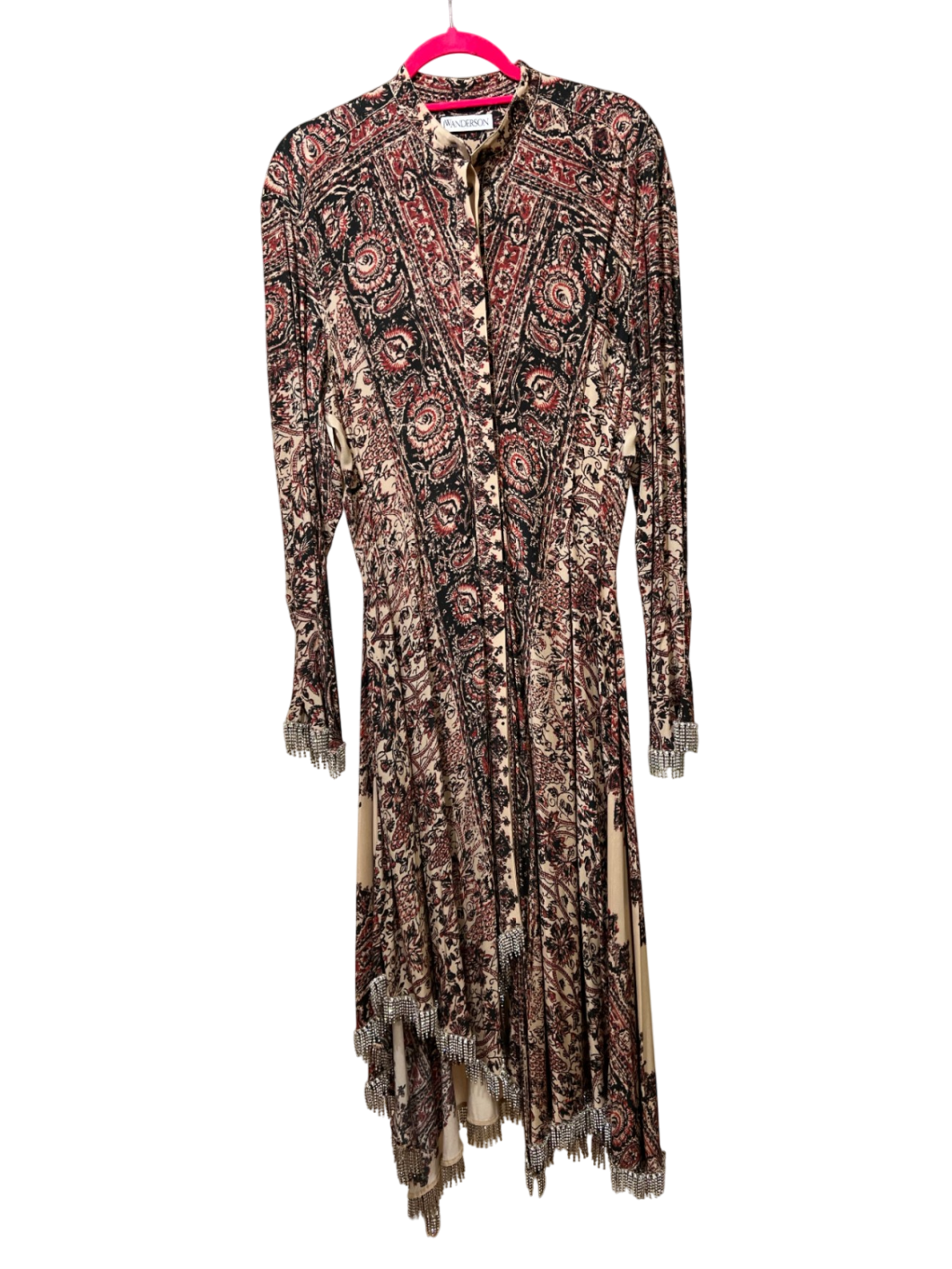 J.W.Anderson Kleid 38/ M Beige, Rot, Schwarz Sehr gut