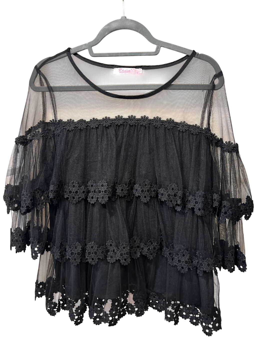 Choklate Bluse 38/ M Schwarz Sehr gut