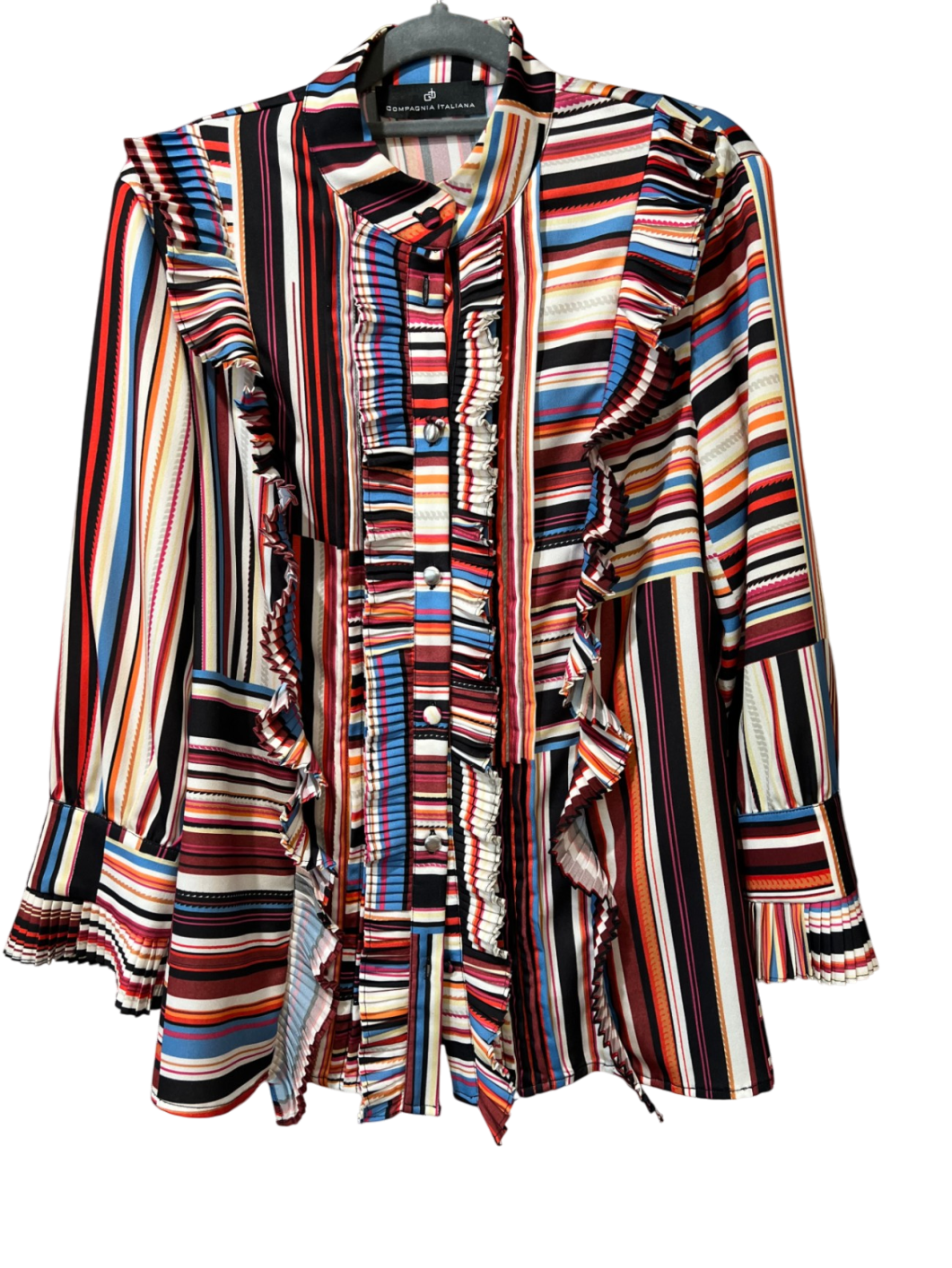 Compagnia Italiana Bluse Bunt Sehr gut