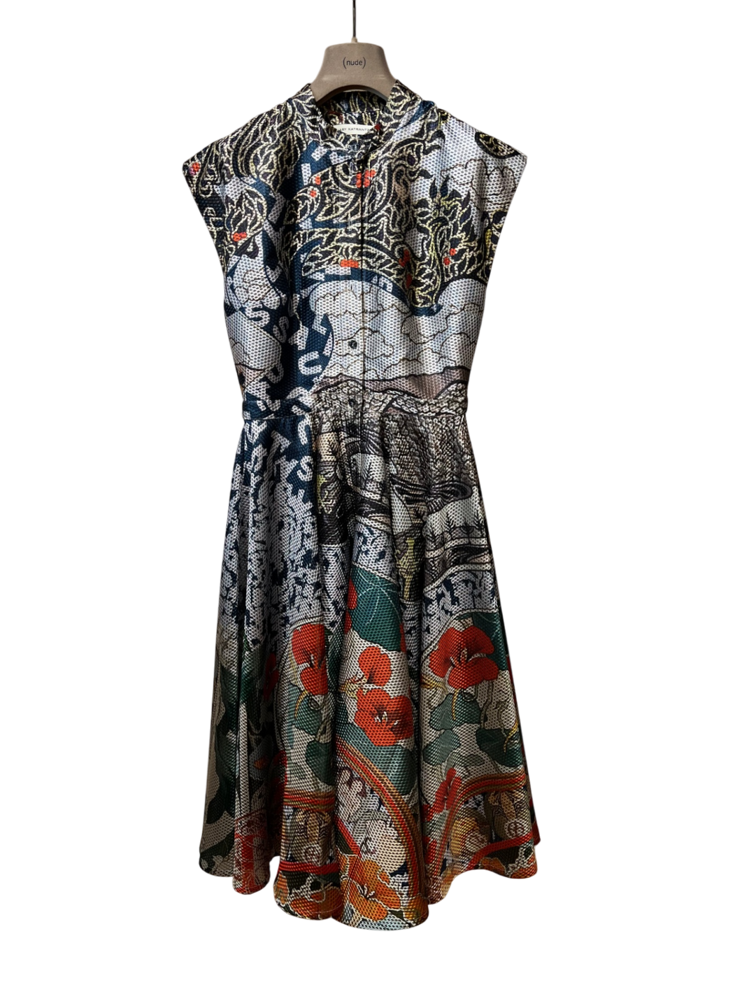 Mary Katrantzou Kleid 38/ M Verschiedene Farben und Muster Neu ohne Etikett