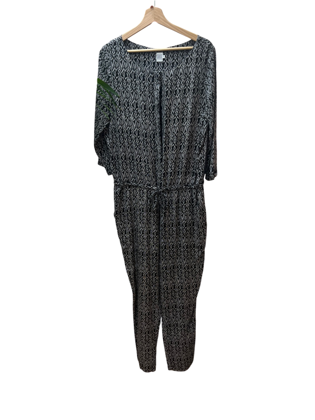 Saint Tropez Jumpsuit 38/ M Schwarz und Weiß Sehr gut