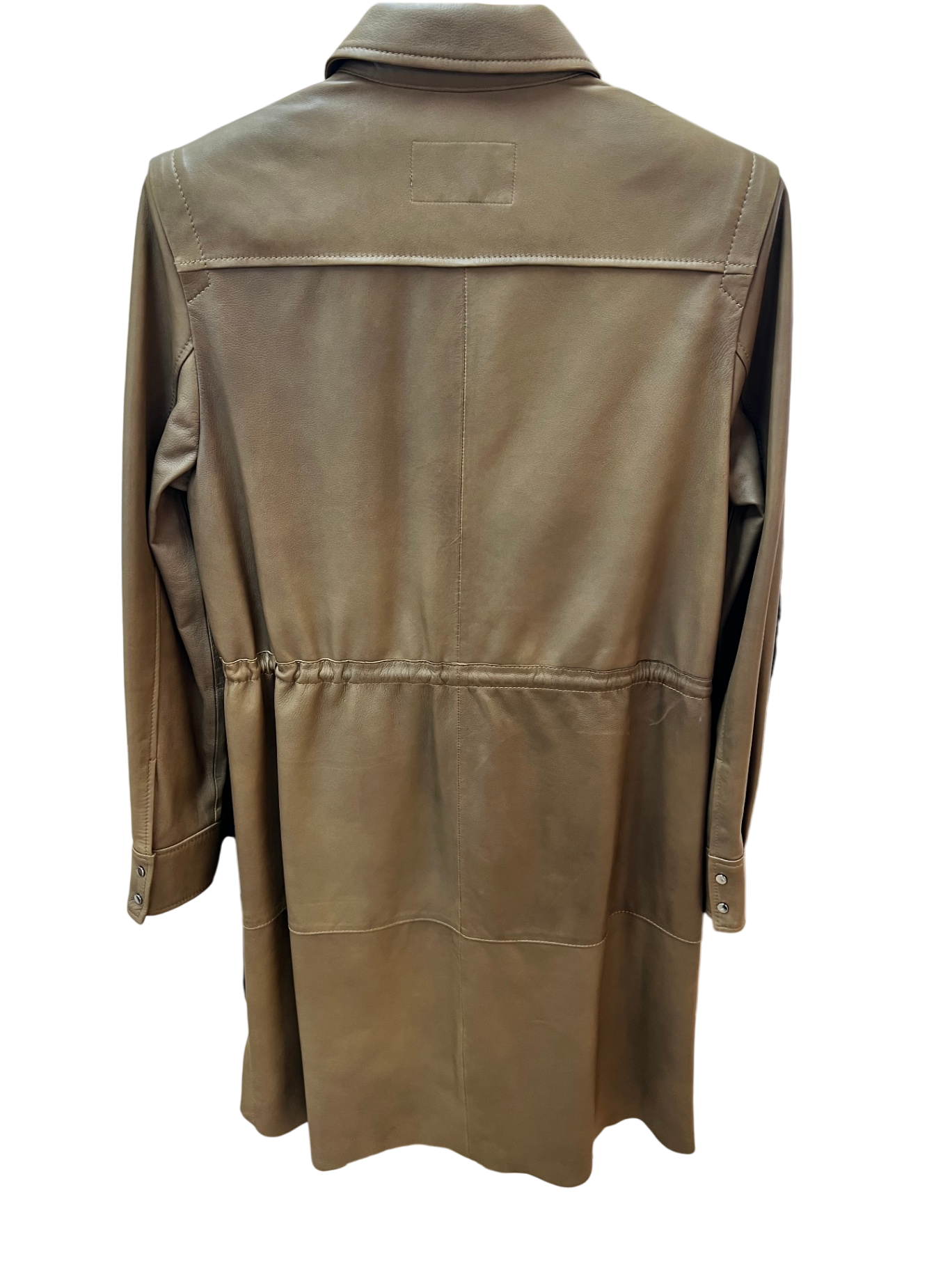 RIANI Ledermantel 40 Olivbraun NEU