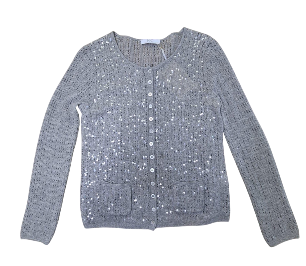 NC Collection Strickjacke 38 Stone