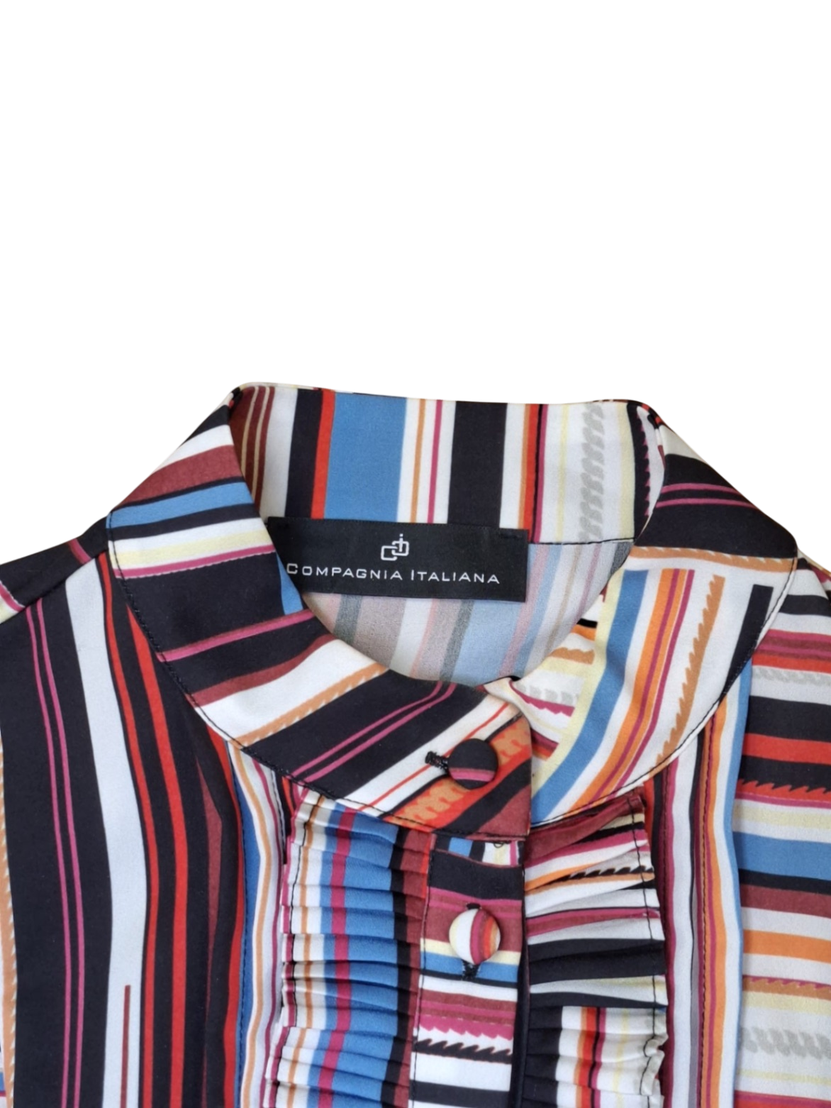 Compagnia Italiana Bluse Bunt Sehr gut