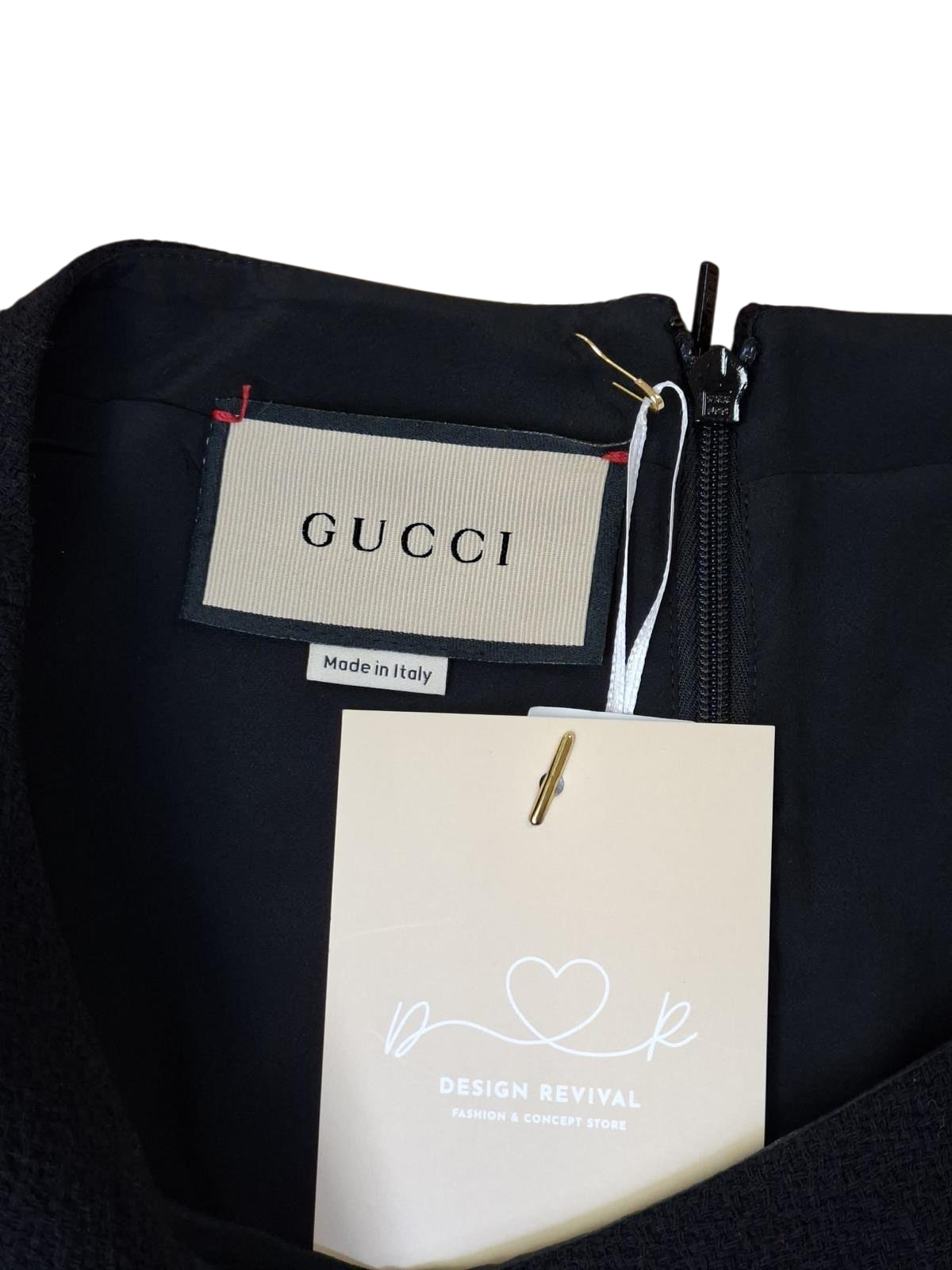 Gucci Kleid 38 Schwarz NEU