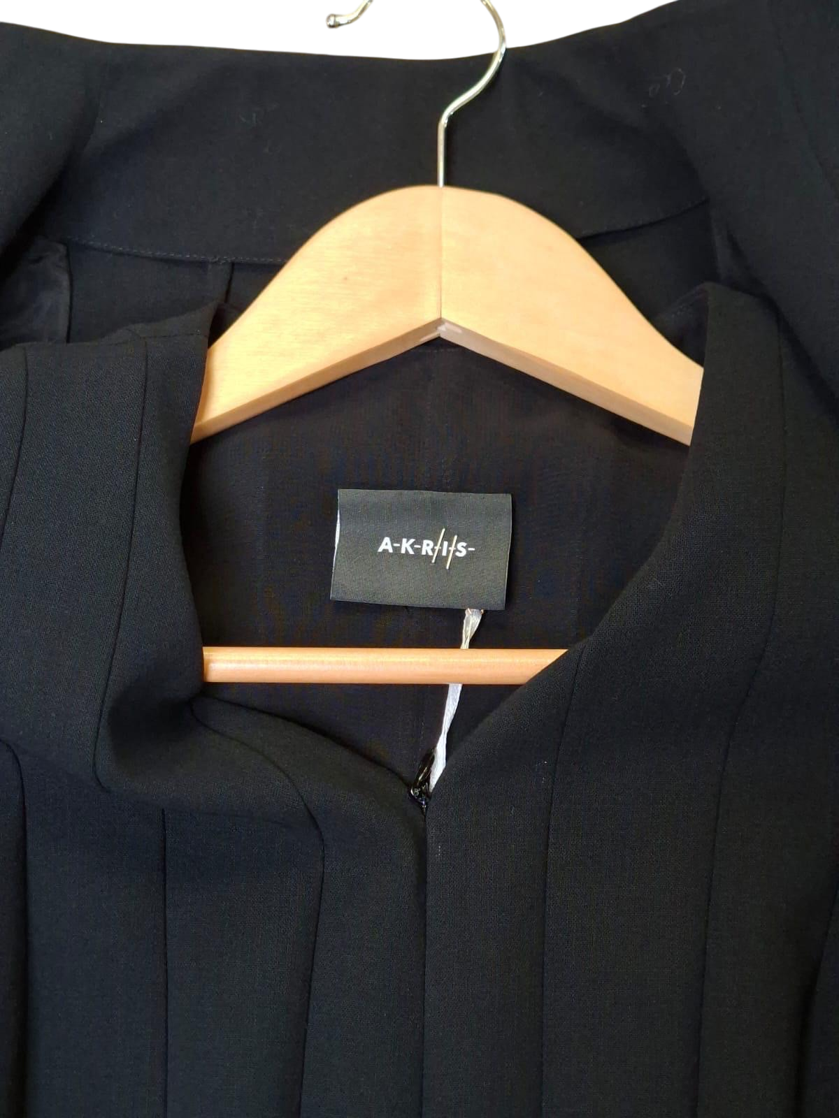 Akris Kleid mit Jacke 36 Schwarz Sehr gut