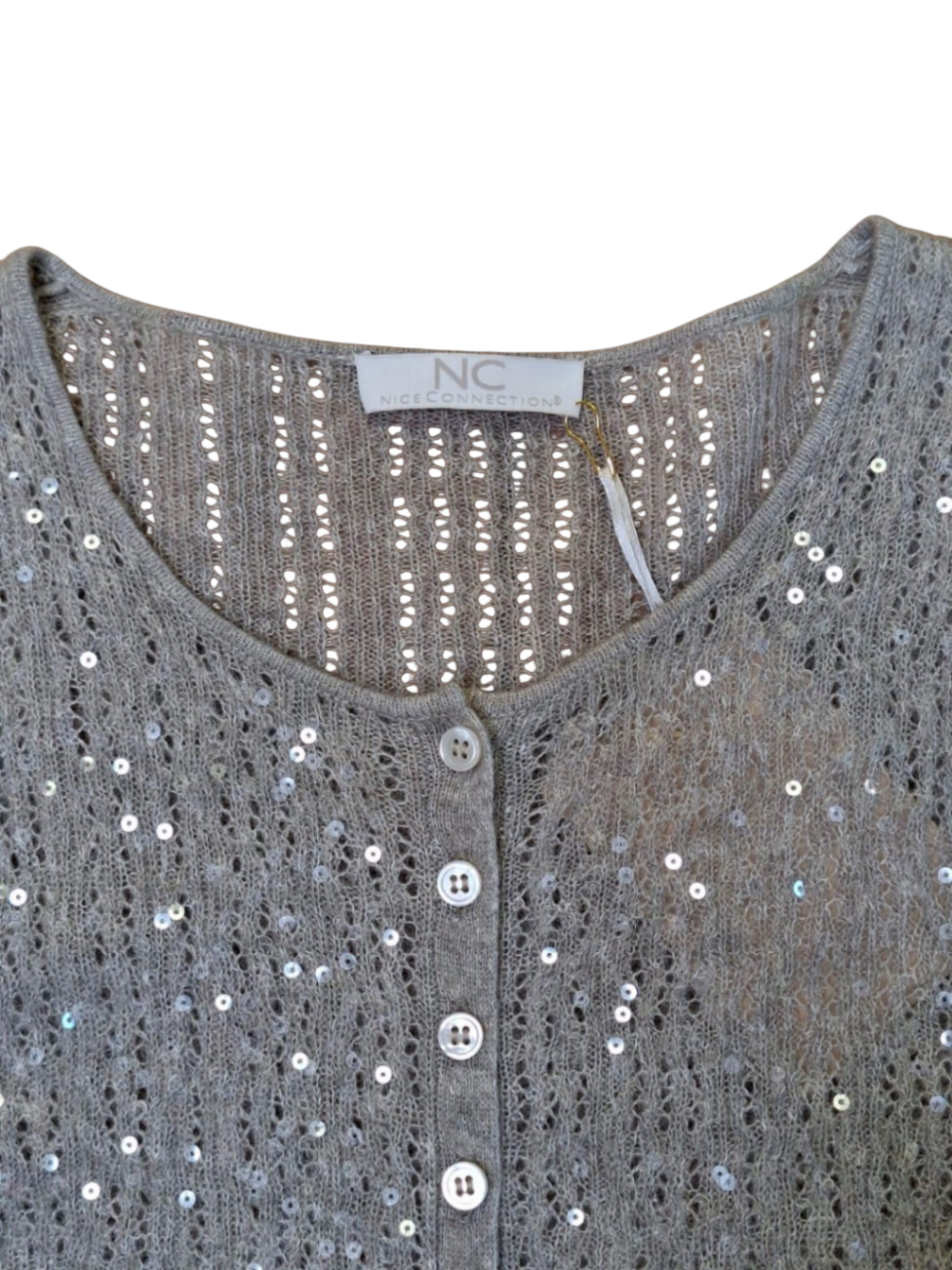 NC Collection Cardigan 38 Stone
