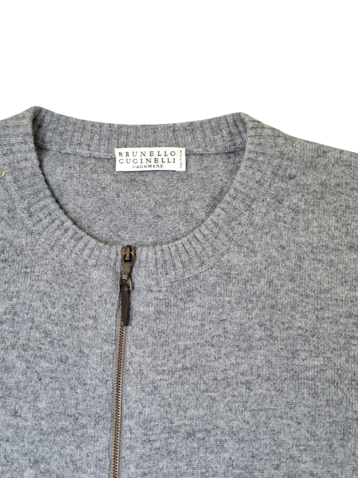 Brunello Cucinelli Strickjacke 38/ M Grau Neu ohne Etikett