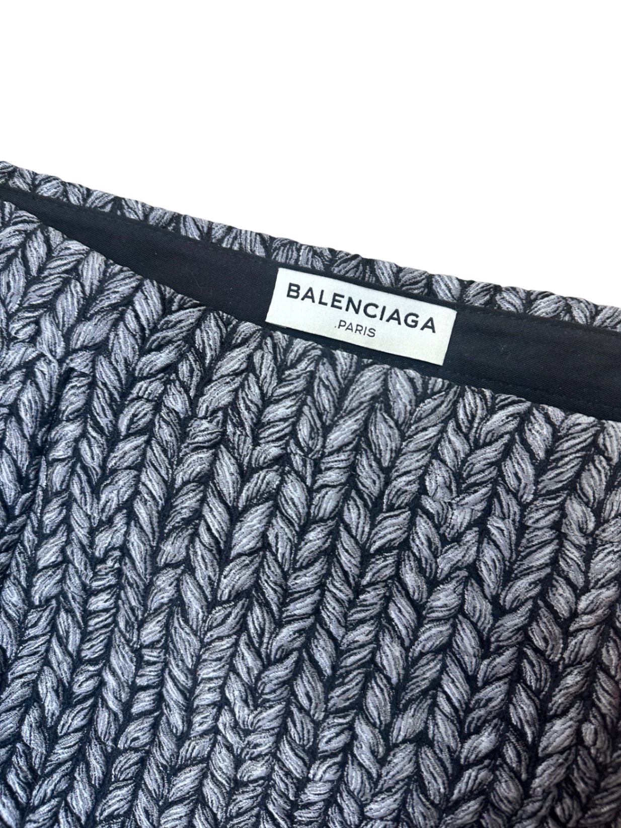 Balenciaga Rock 36 Schwarz und Weiß