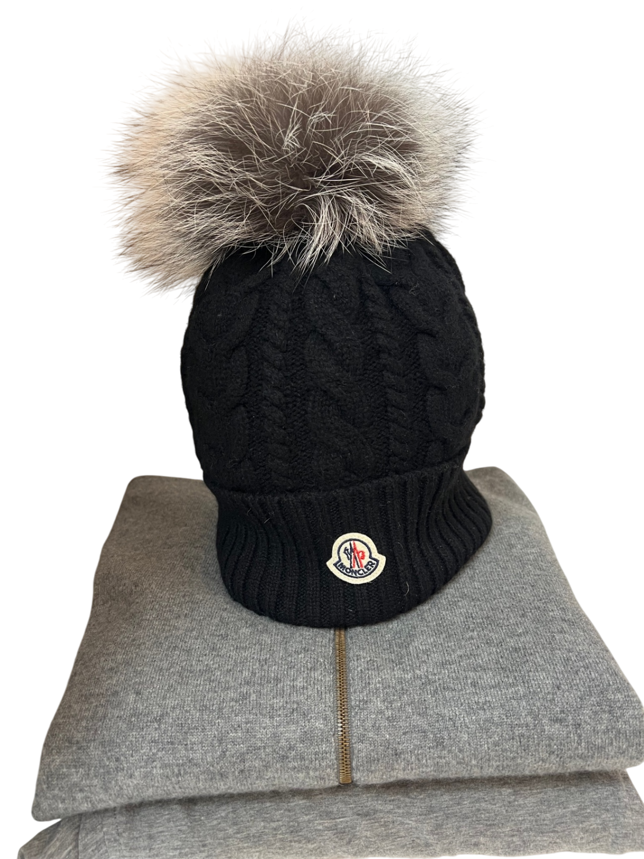 Moncler Mütze UNI Schwarz 