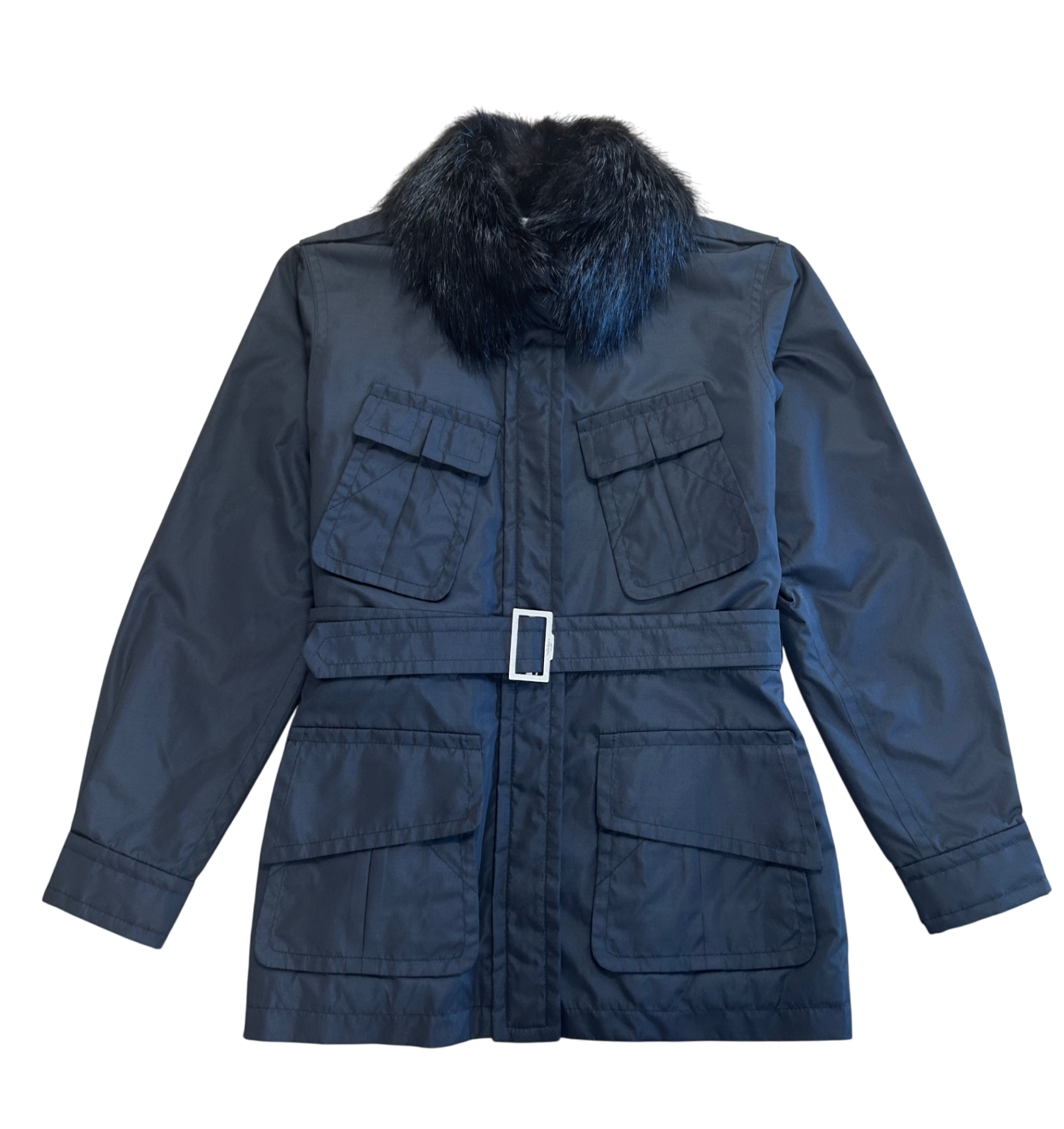 Yves Saint Laurent Jacke 36 Schwarz Neu ohne Etikett