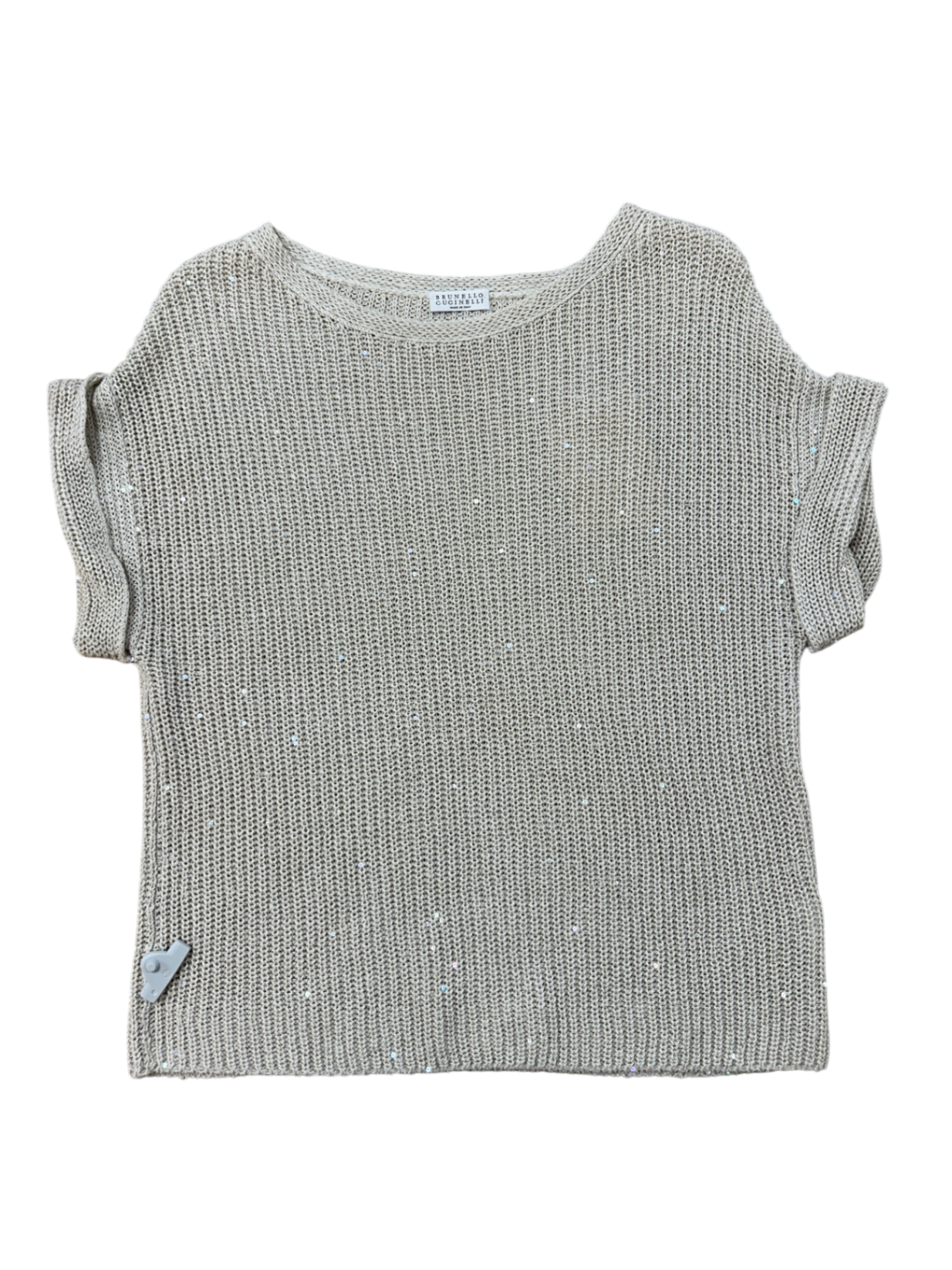 Brunello Cucinelli Pullover 36 Beige Neu ohne Etikett