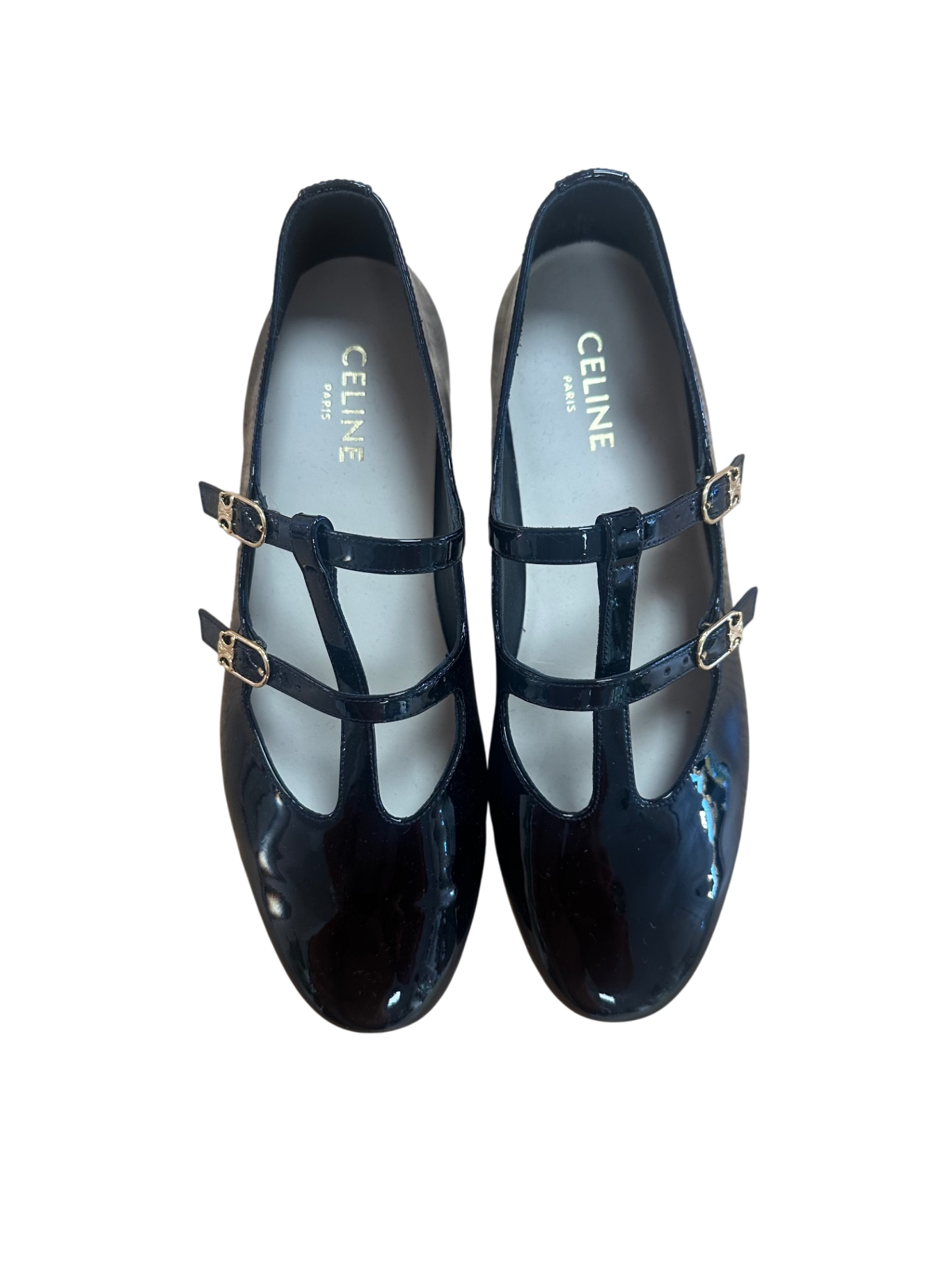 Celine Ballerina 39 Schwarz 