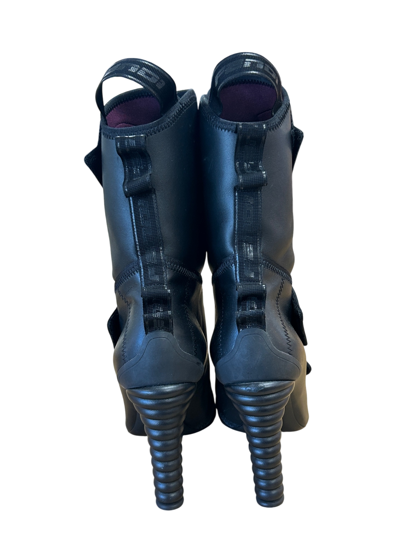 Fendi Stieflette 39 Schwarz Neu ohne Etikett