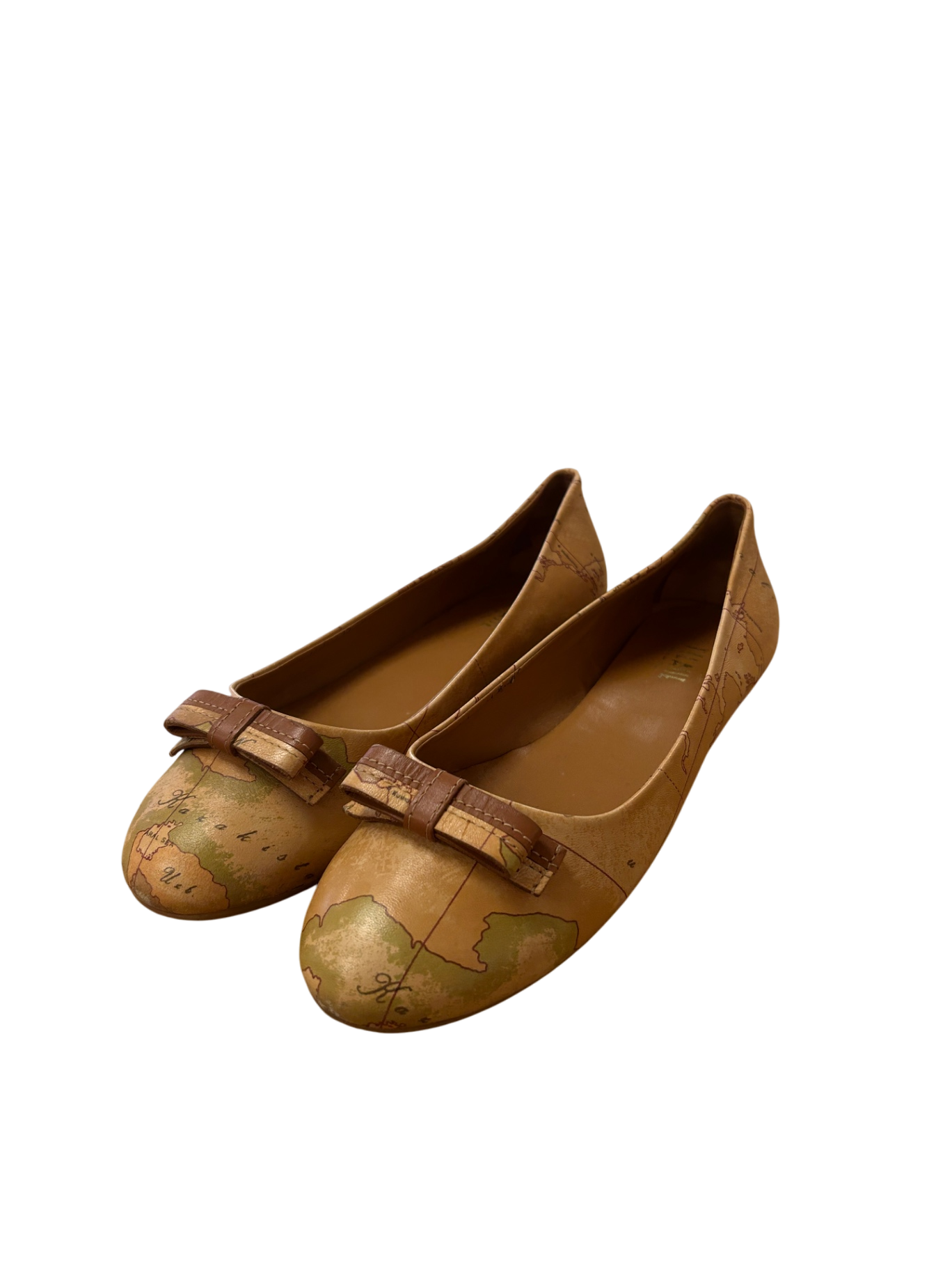 1'Classe Ballerina 41 Weltmuster Braun NEU