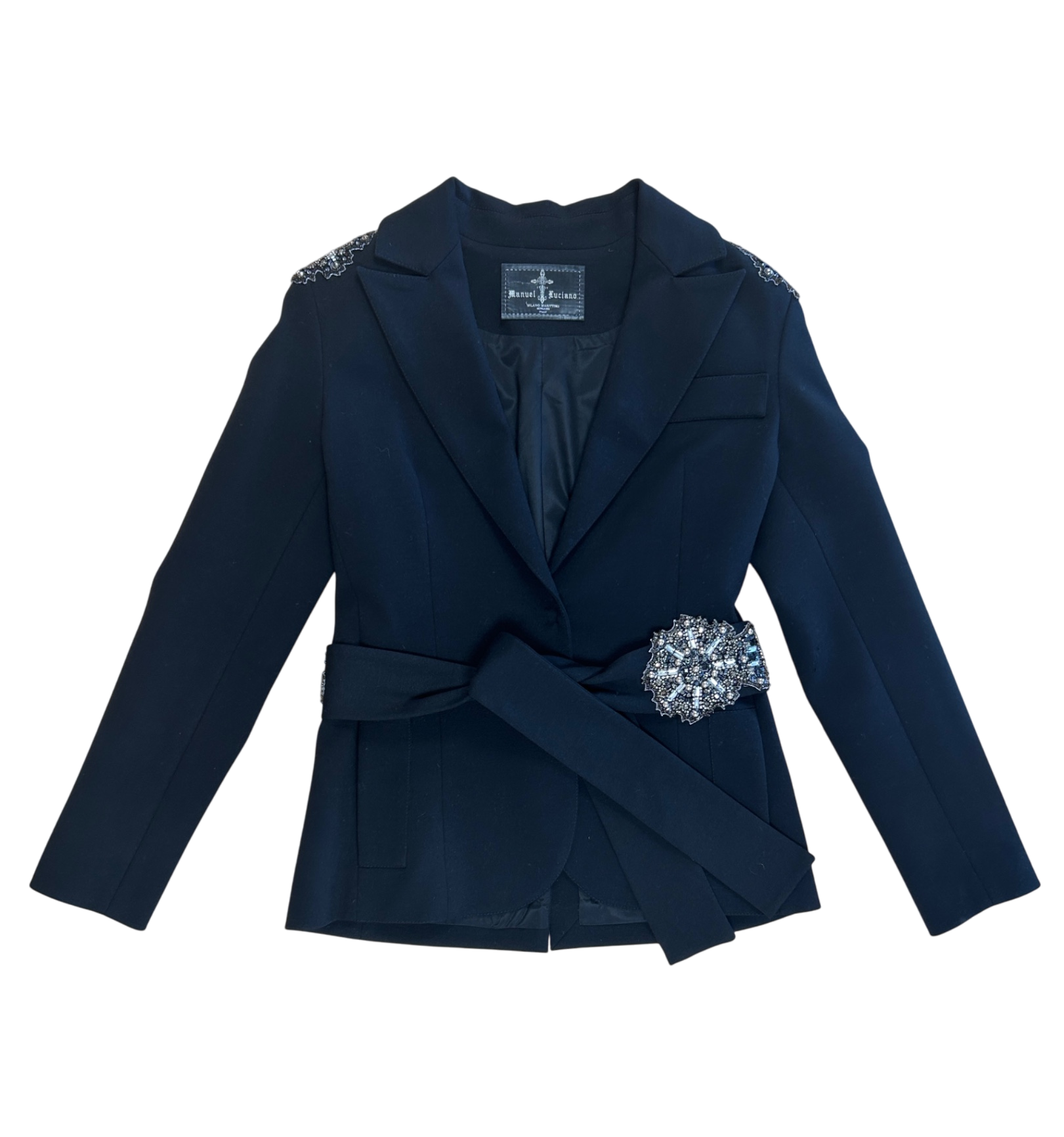 Manuel Luciano Blazer 38/ M Schwarz Sehr gut