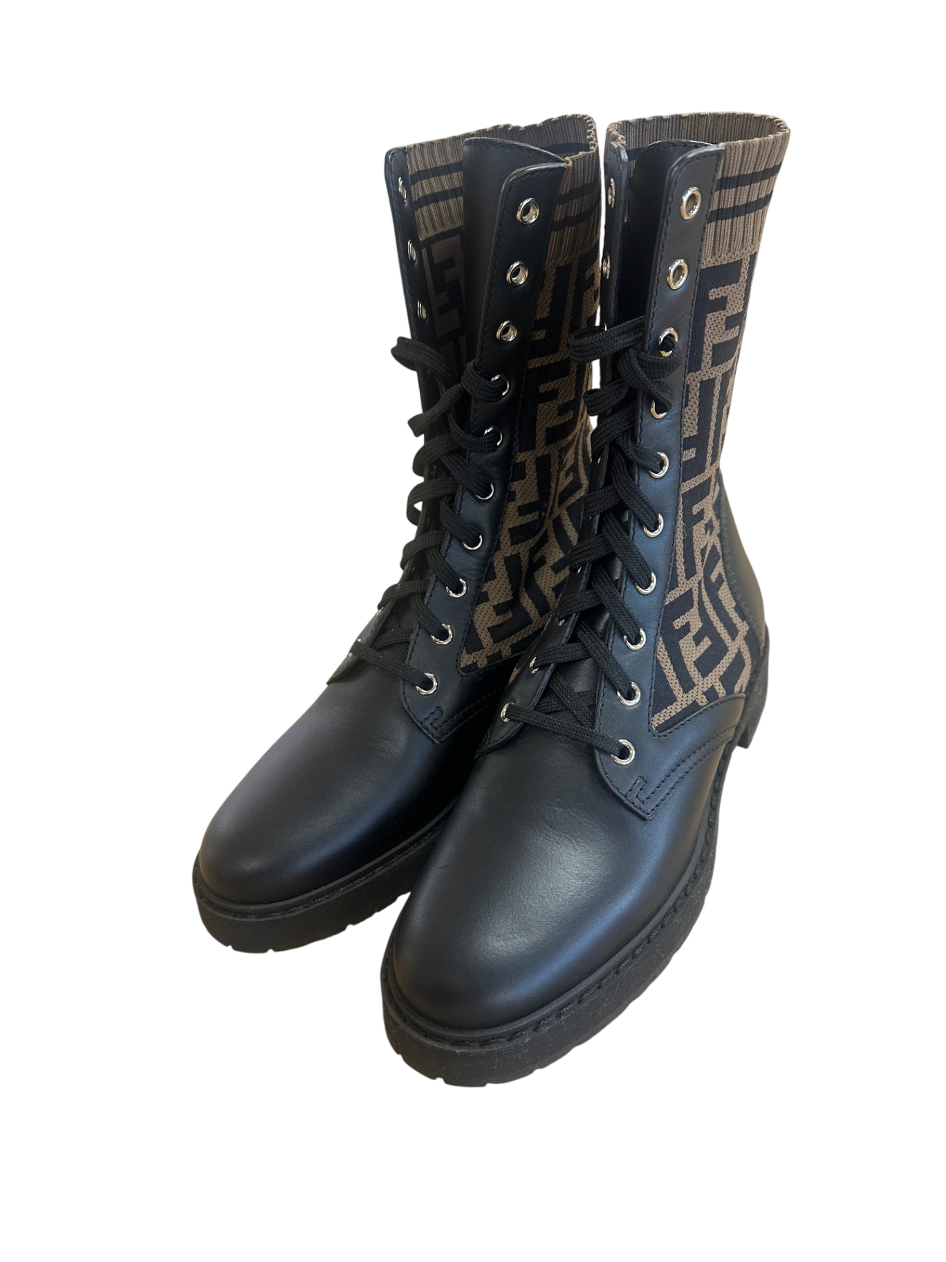 Fendi Stiefel 39 Schwarz Neu ohne Etikett