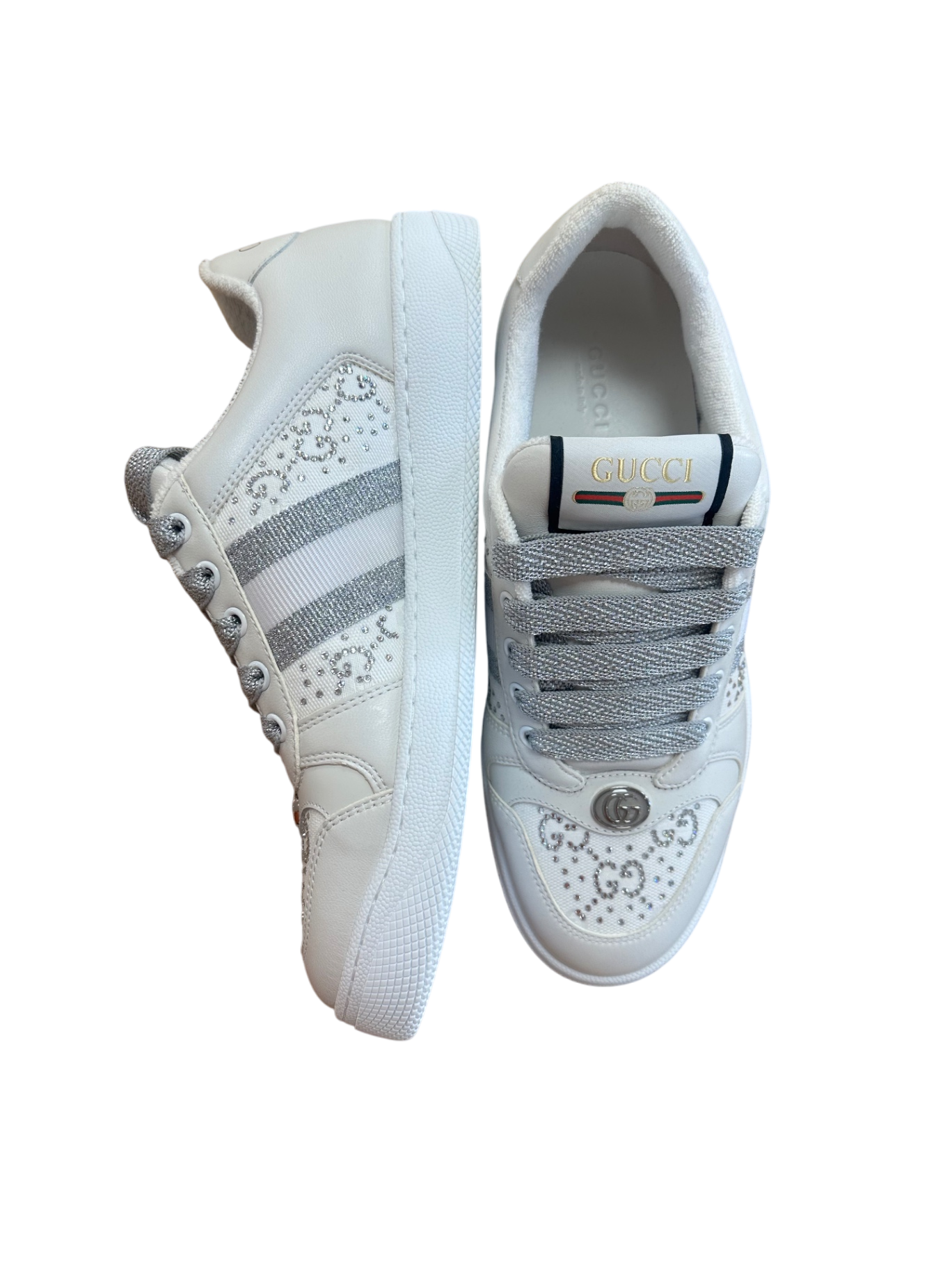 Gucci Sneaker 39 Weiß Neu ohne Etikett