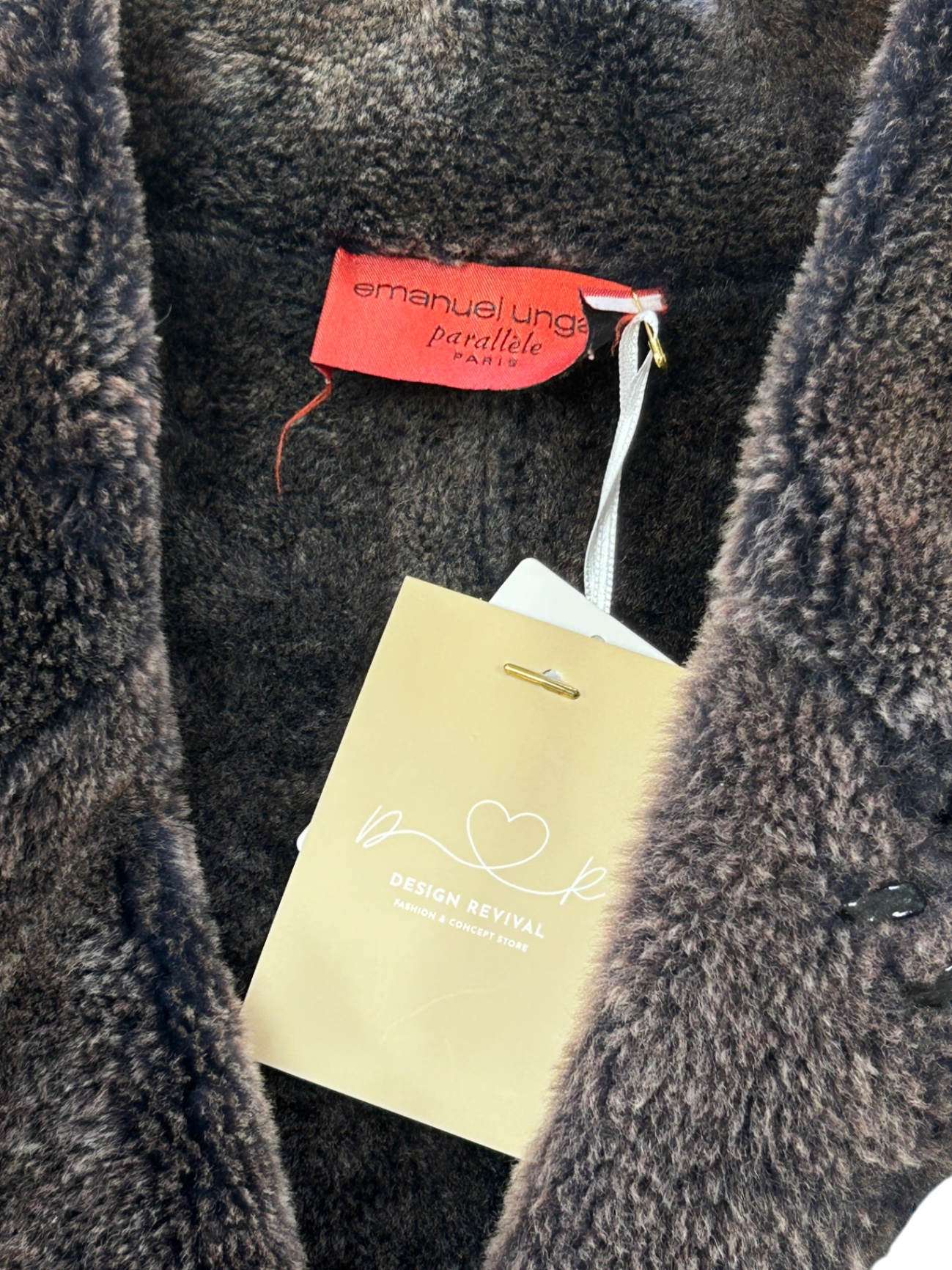 Emanuel Ungaro Mantel 40 Dunkelblau Sehr gut