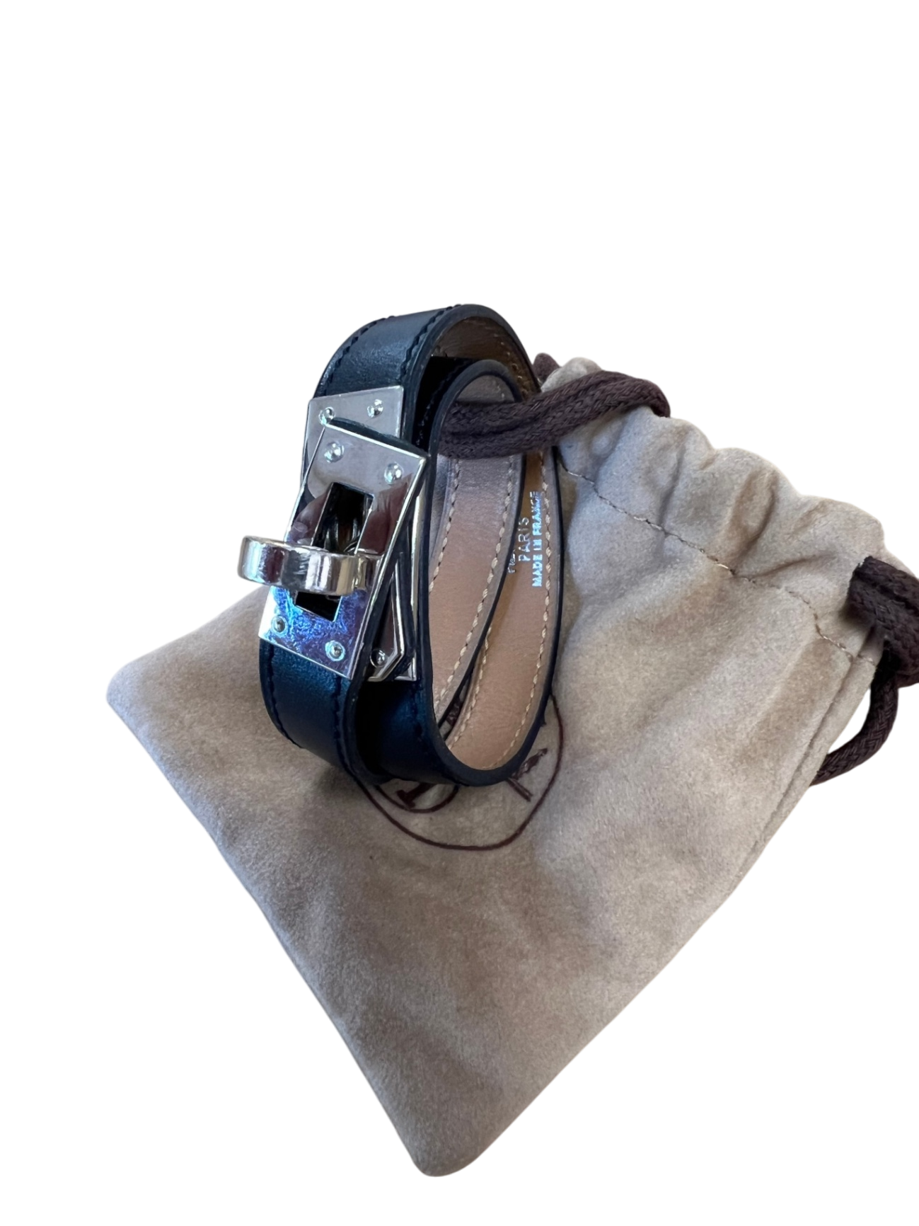 HERMÈS Armband Schwarz Sehr gut