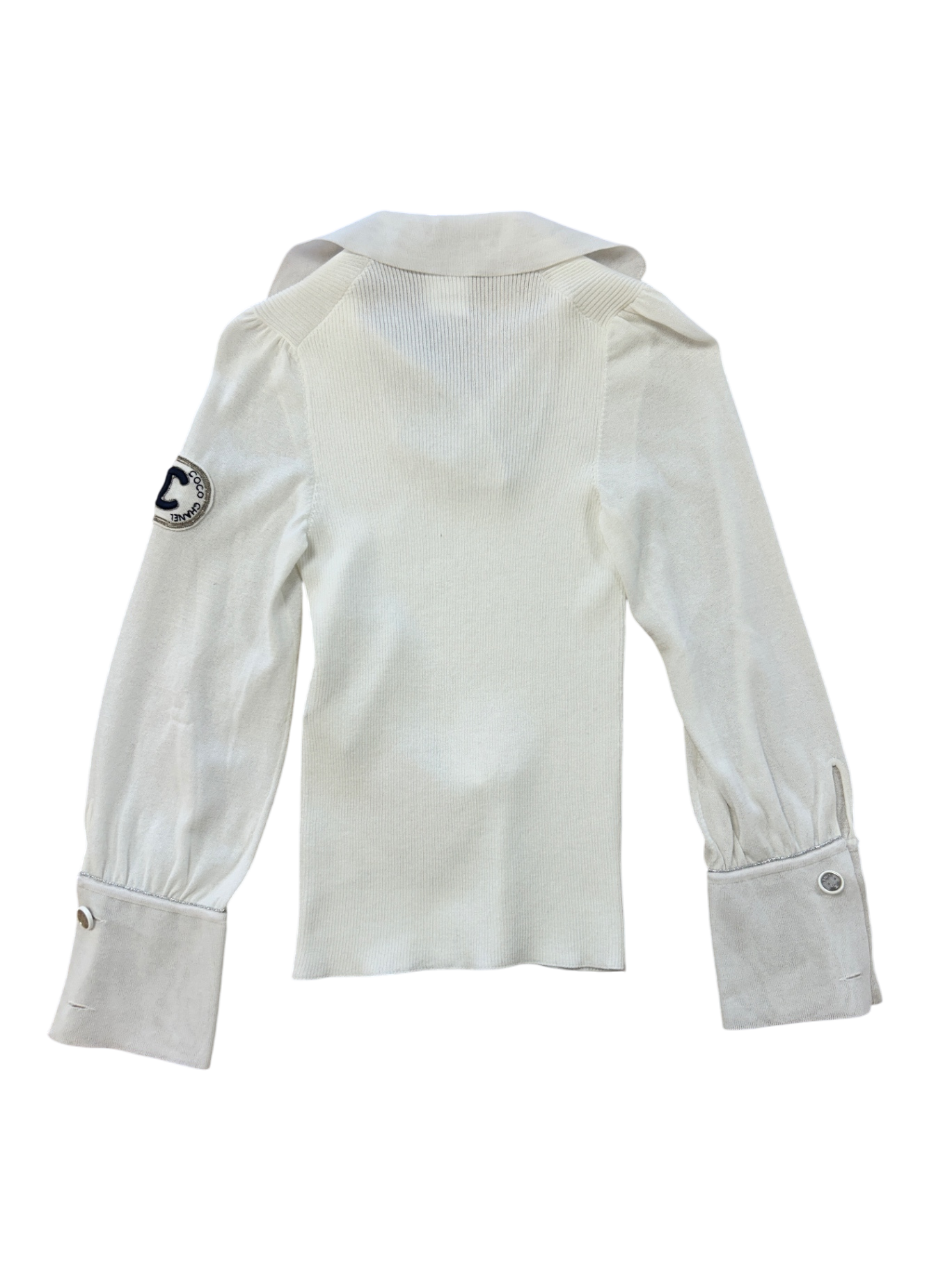 Chanel summer sweater, size 36, white, new without tags