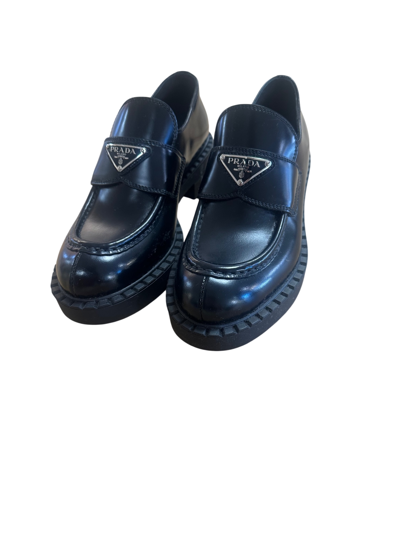 Prada Schuhe 38 Schwarz Neu ohne Etikett