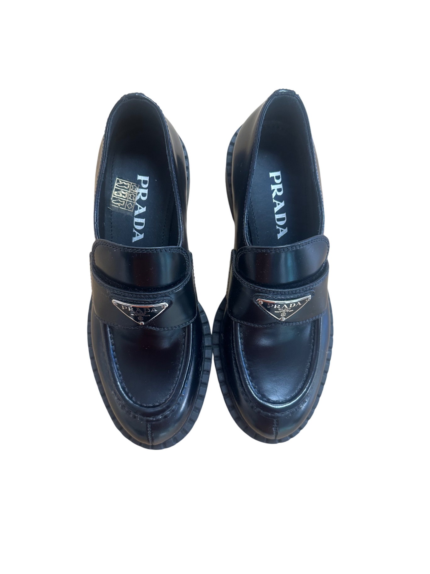 Prada shoes, size 38, black, new without tags