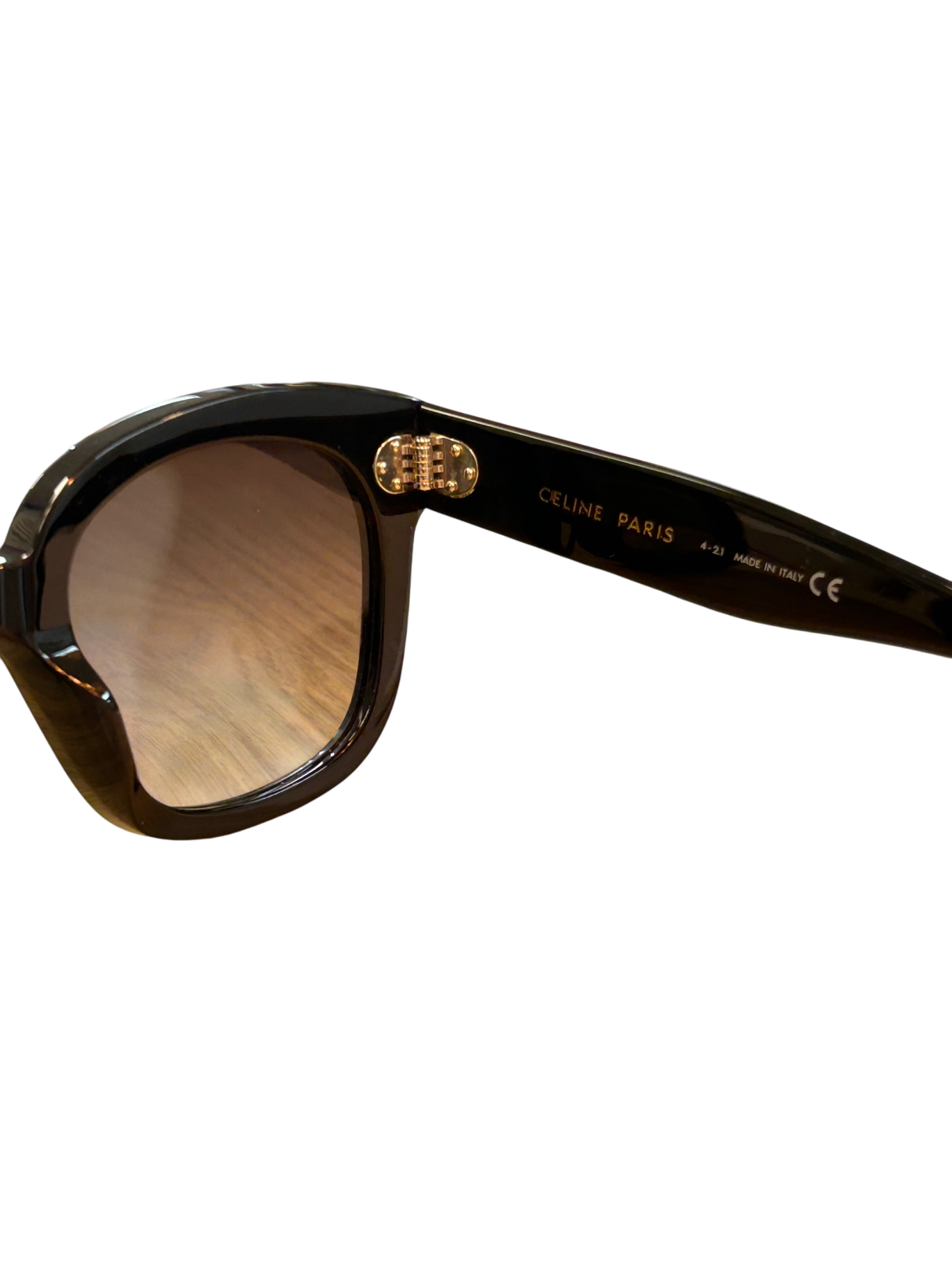 Celine Sonnenbrille Schwarz Sehr gut