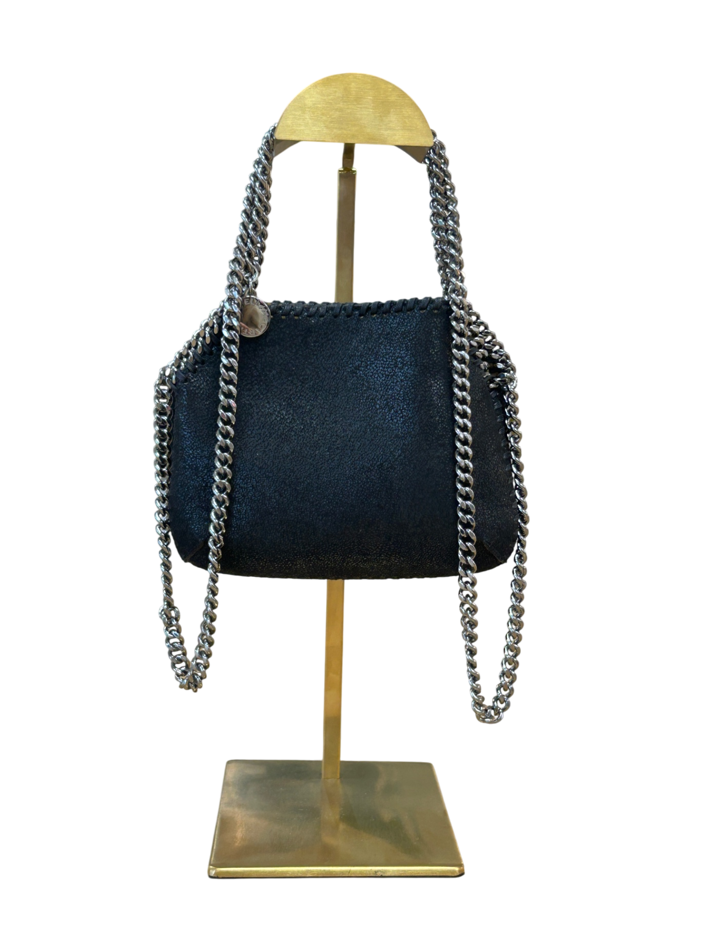 Stella Mc Cartney Tasche Schwarz / Silberkette Neu ohne Etikett