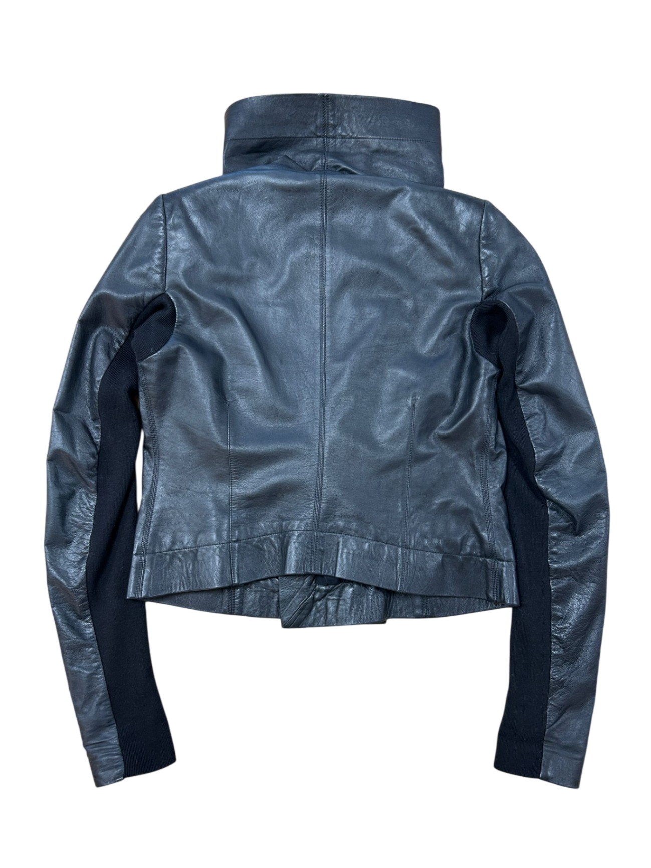 Rick Owens Lederjacke 40 Schwarz Sehr gut