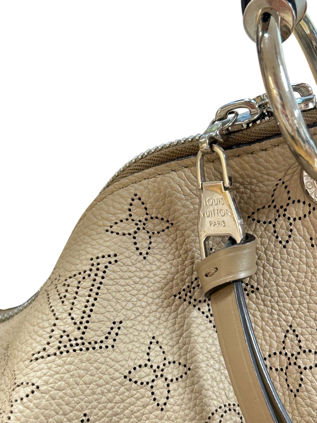 Louis Vuitton Beaubourg Tasche Beige Gut