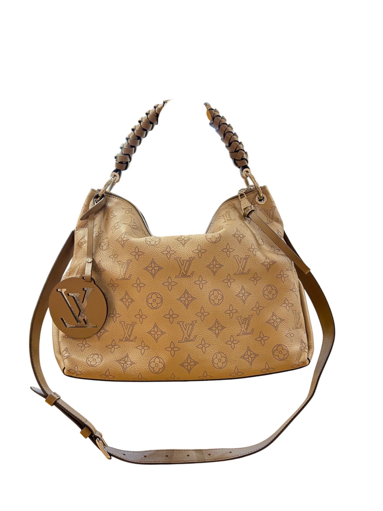 Louis Vuitton Beaubourg Tasche Beige Gut