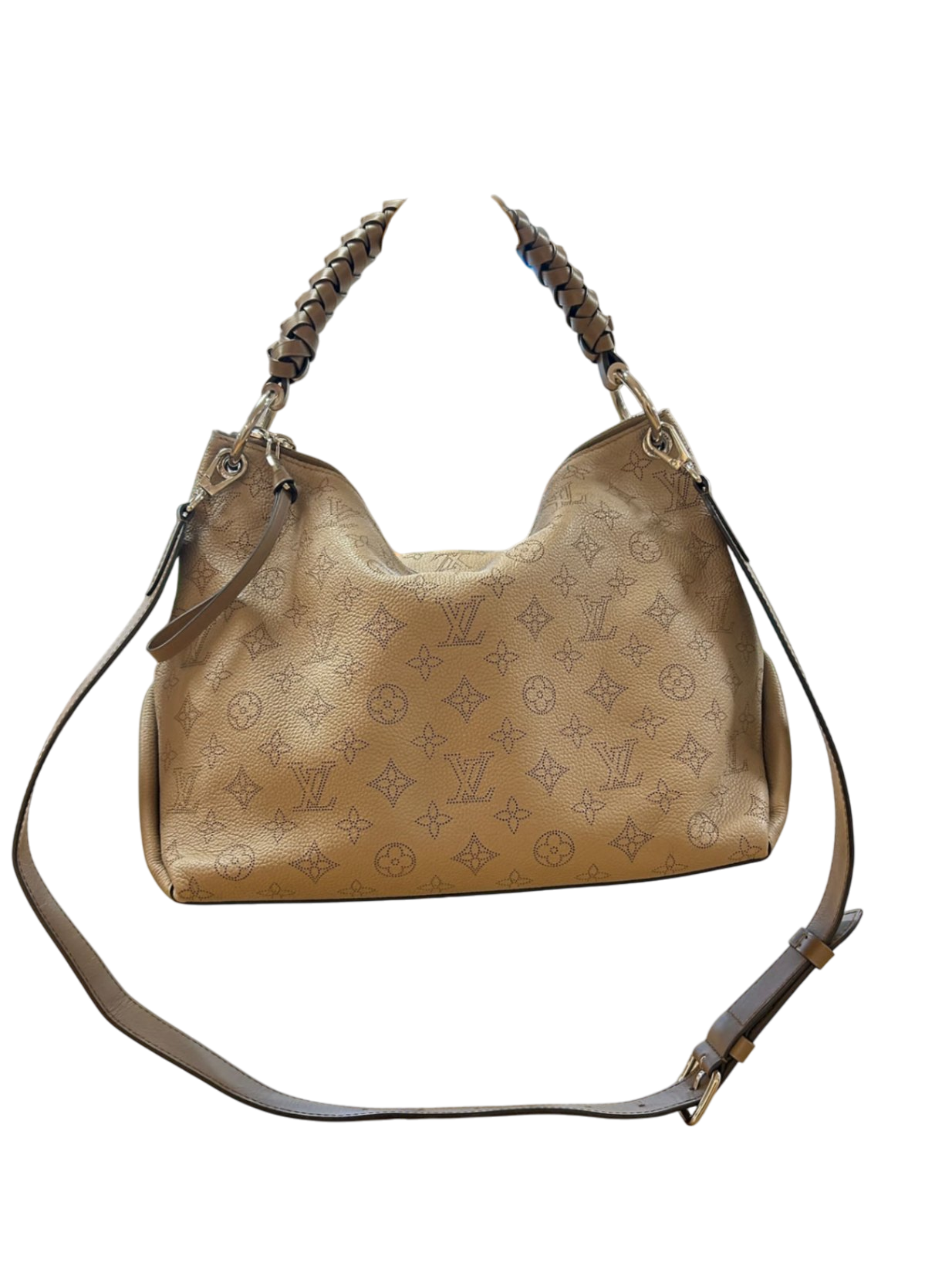 Louis Vuitton Beaubourg Tasche Beige Gut