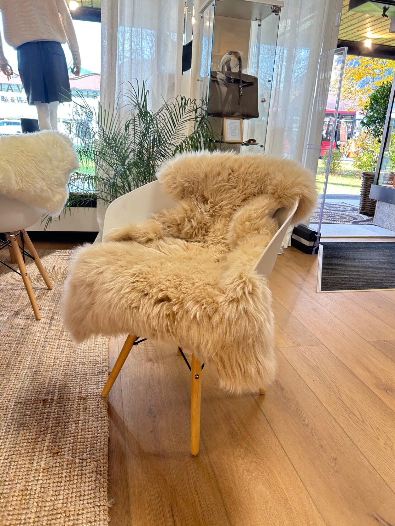 VanBuren Home Accessoires Linnen Schaffell