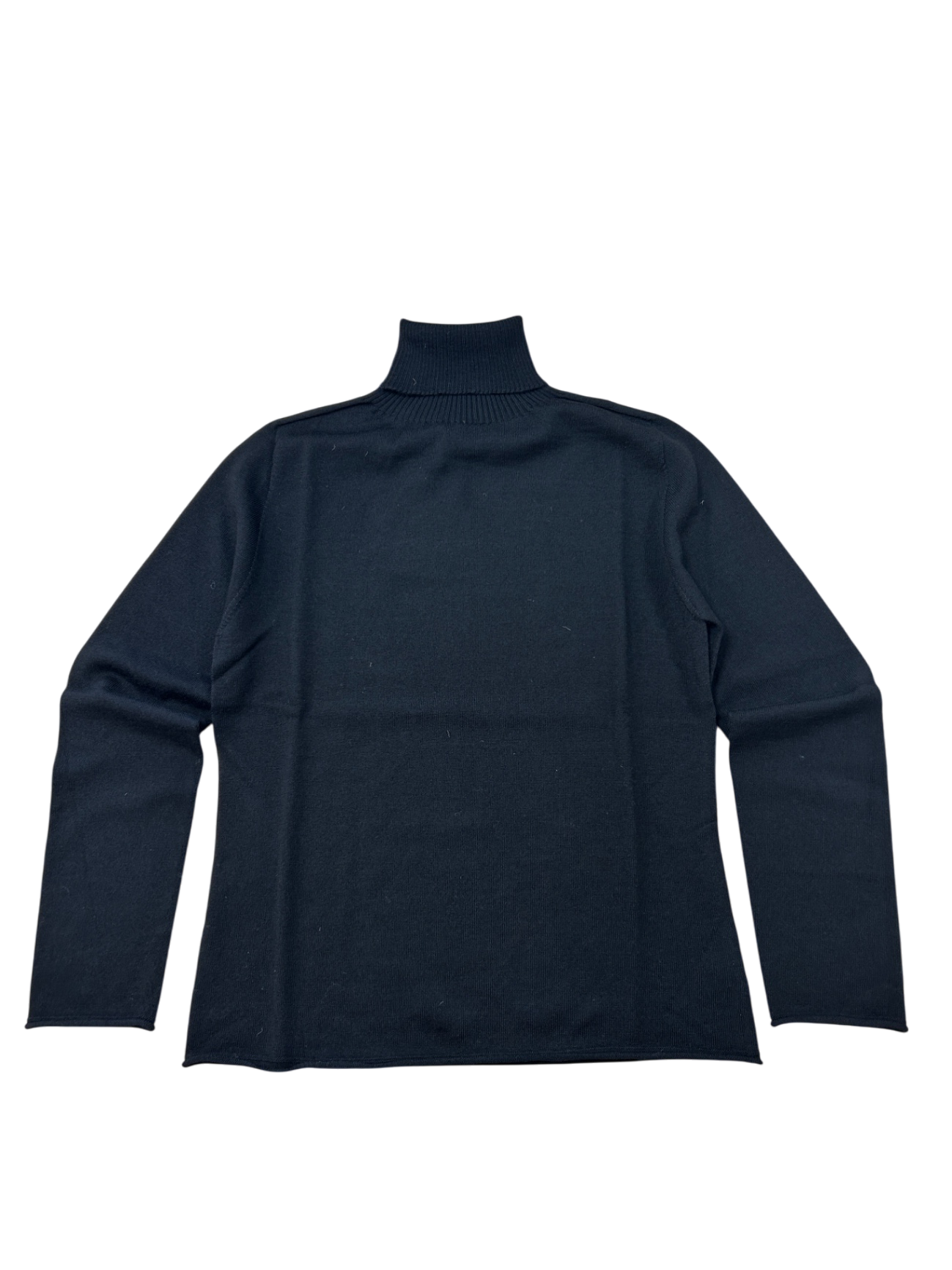 Pinotti Dolce Vita fine black 100% cashmere sweater, new, size 40