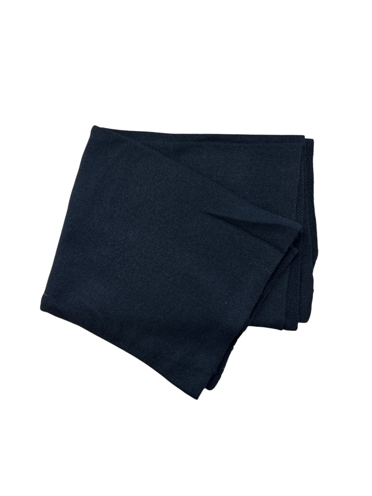 Pinotti Schal Schwarz 100% Cashmere Neu Uni