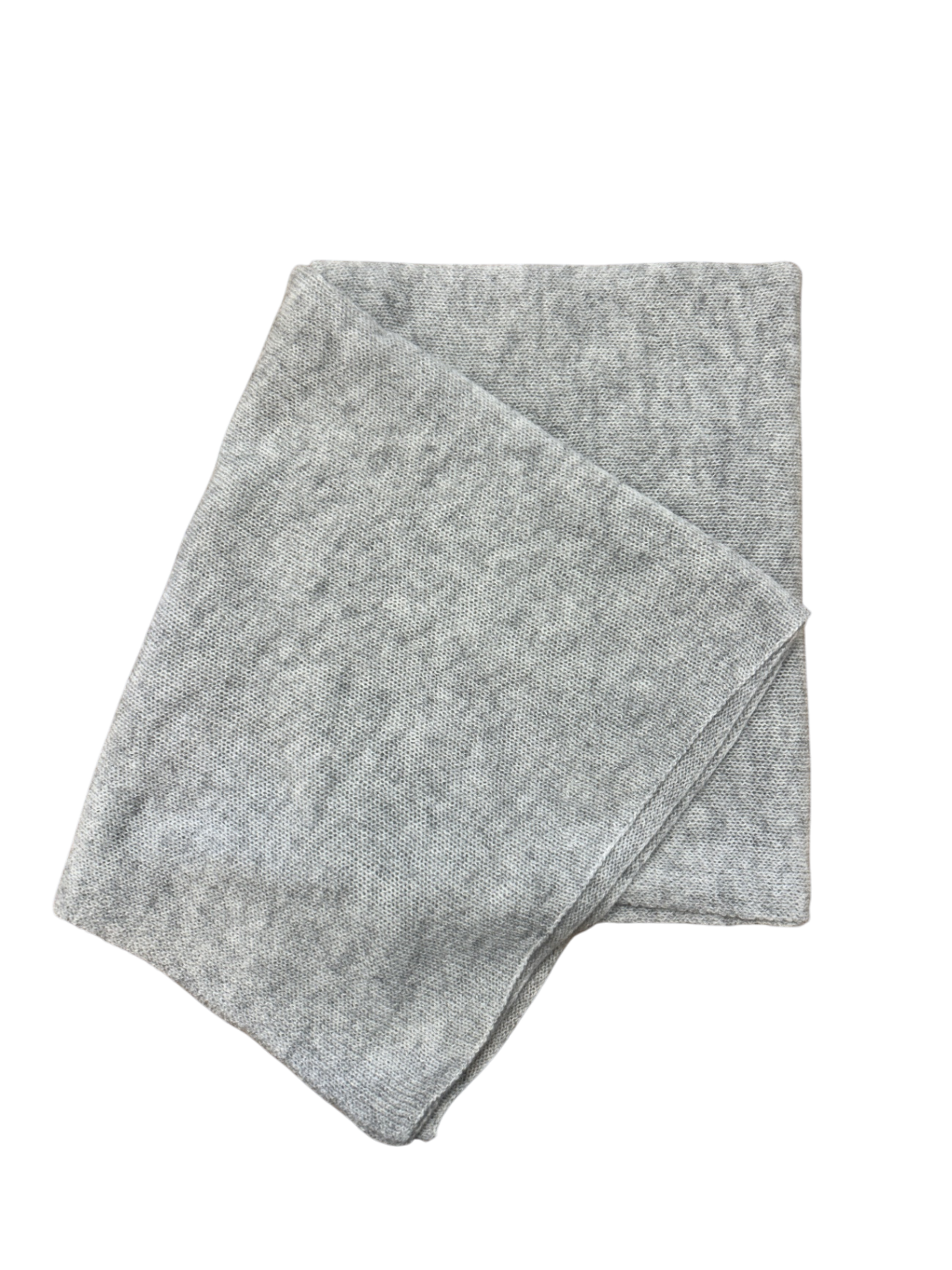 Pinotti Schal Hellgrau 100% Cashmere Neu Uni