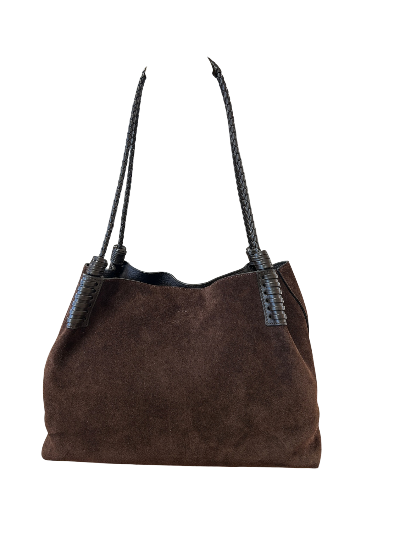 Etro Libra Suede Tote Bag in Braun