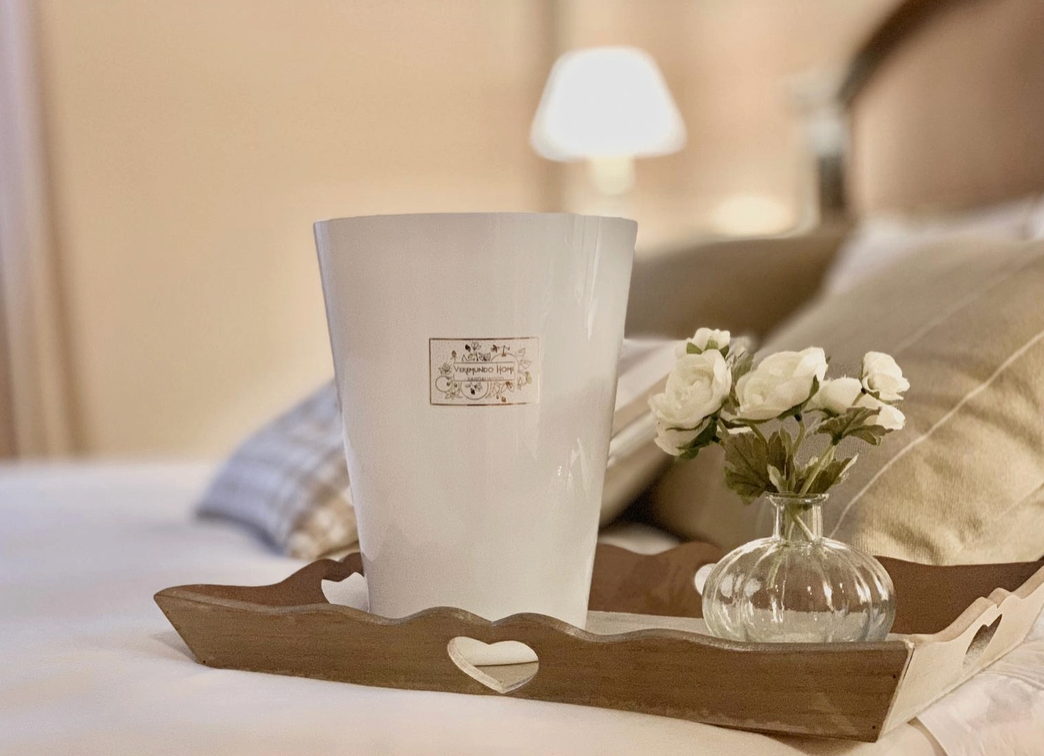 Veremundo Home Paris Duftkerze KONISCH Orangenblüte