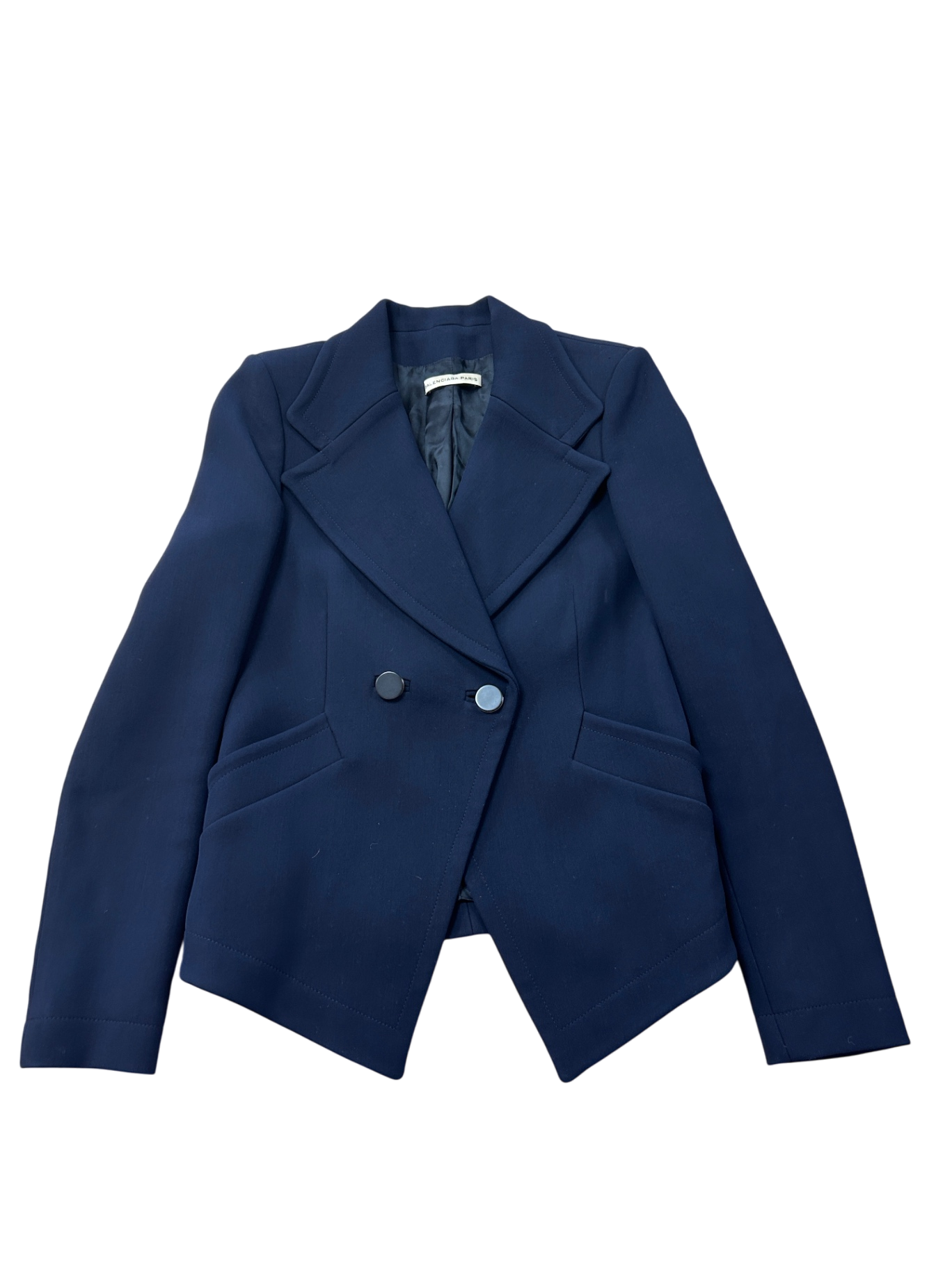 Dunkelblauer Balenciaga Blazer, 36