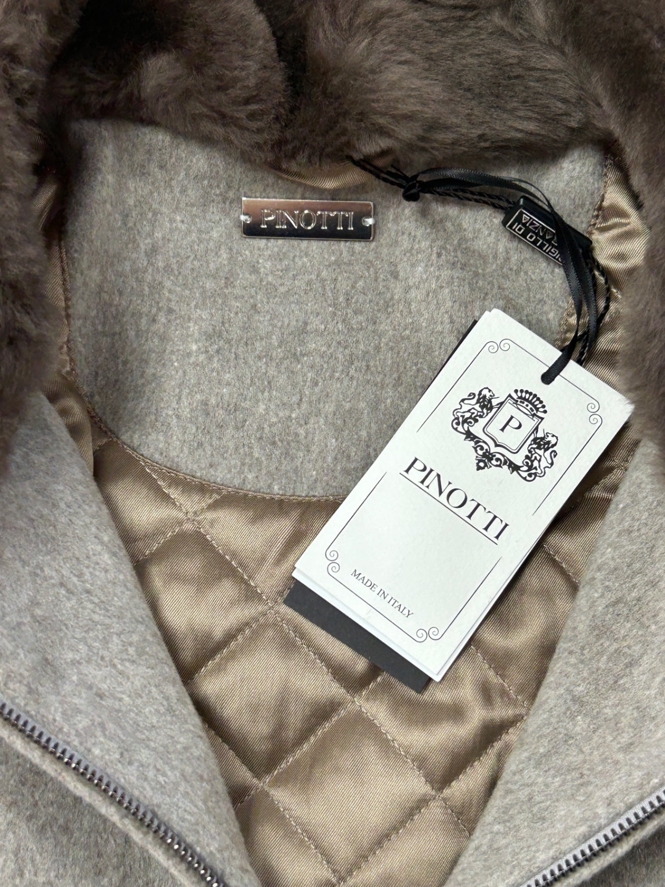 Graue Pinotti Herrenjacke