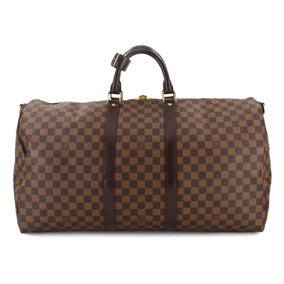 Louis Vuitton Keepall Reisetasche 55 Braun Sehr gut
