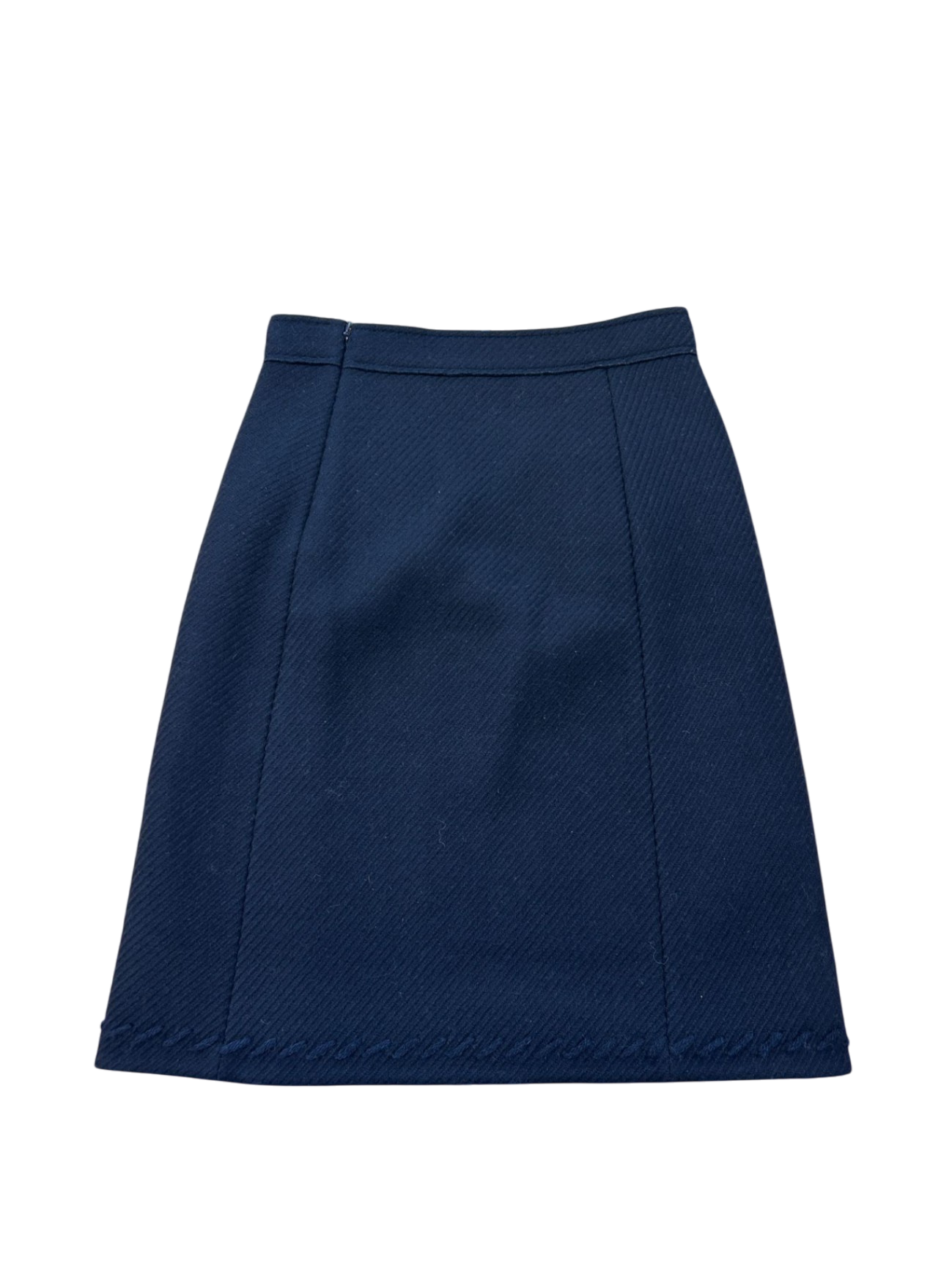 Prada Blau 36 Wollmix