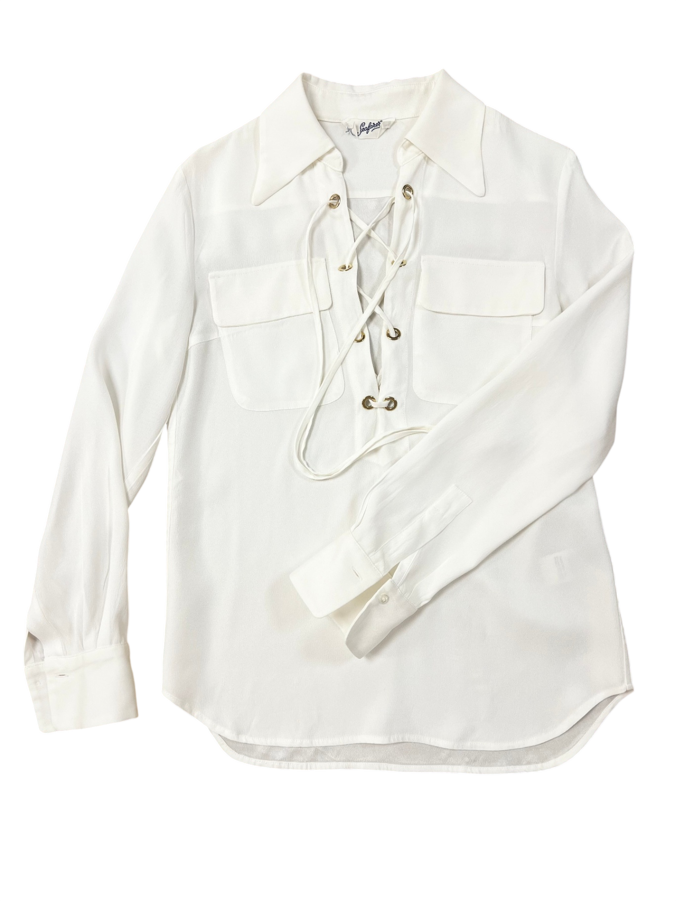 Seafarer Blouse White Size 38