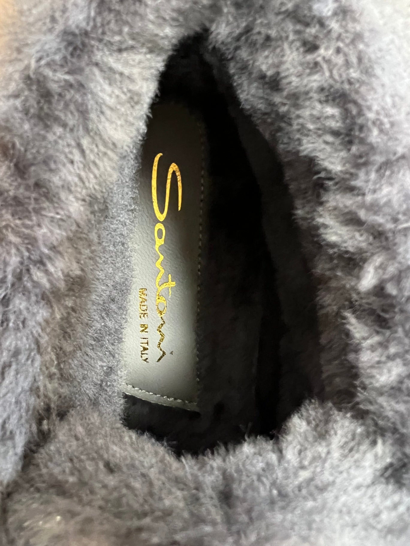 Santoni Grey 39 Leather