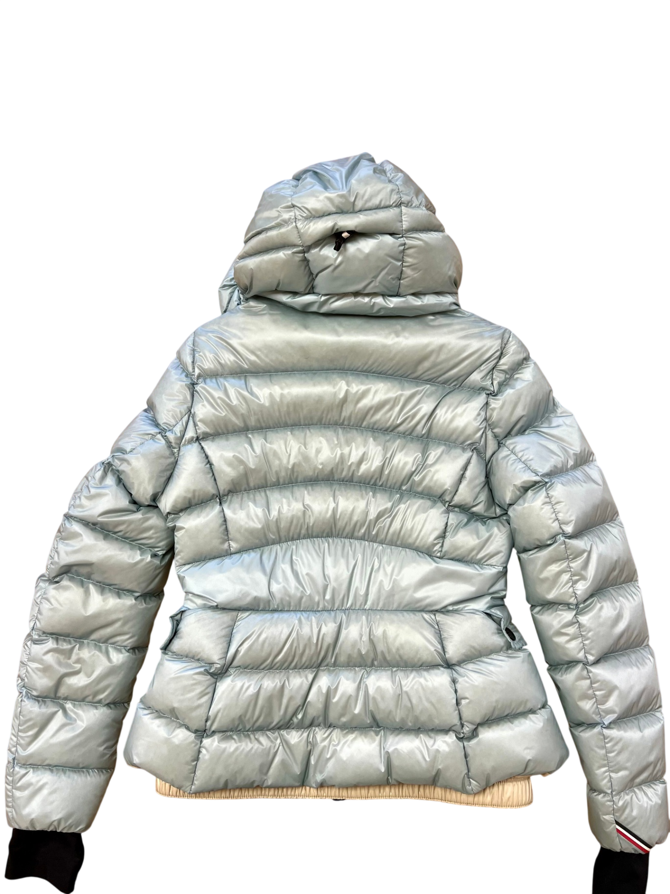 Moncler Hellblau 38 Polyamid/Daunen