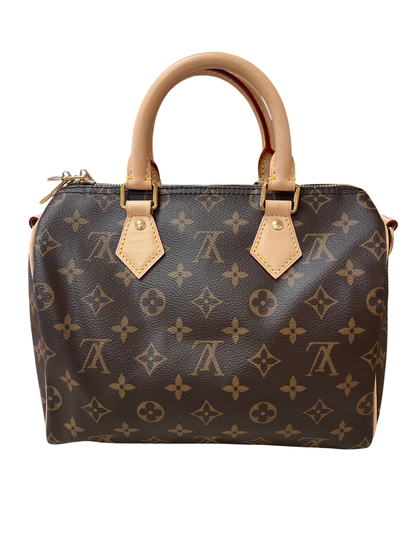 Louis Vuitton Speedy Bandoullier 25 Monogram Brown Coated Canvas/Leather
