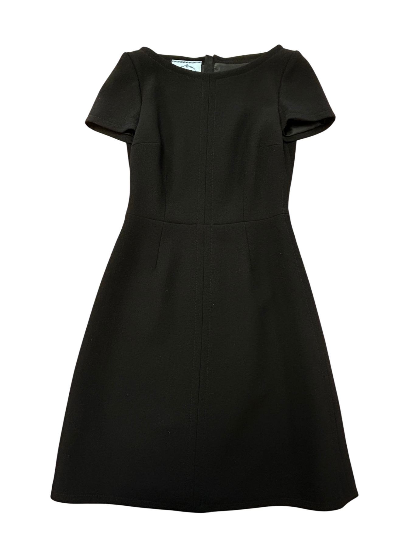 Prada Schwarz und Weiß 38 Schurwolle