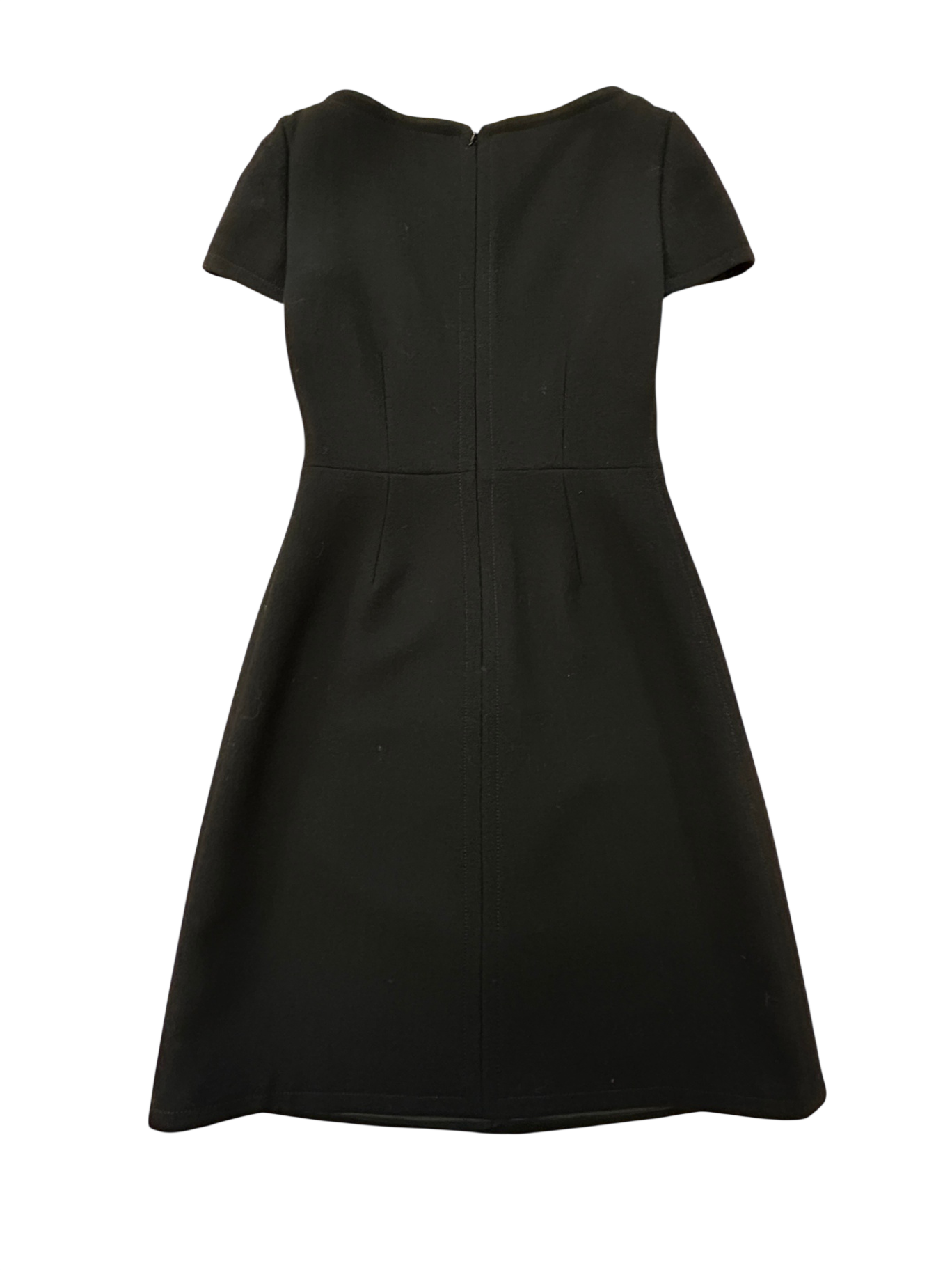 Prada Schwarz und Weiß 38 Schurwolle